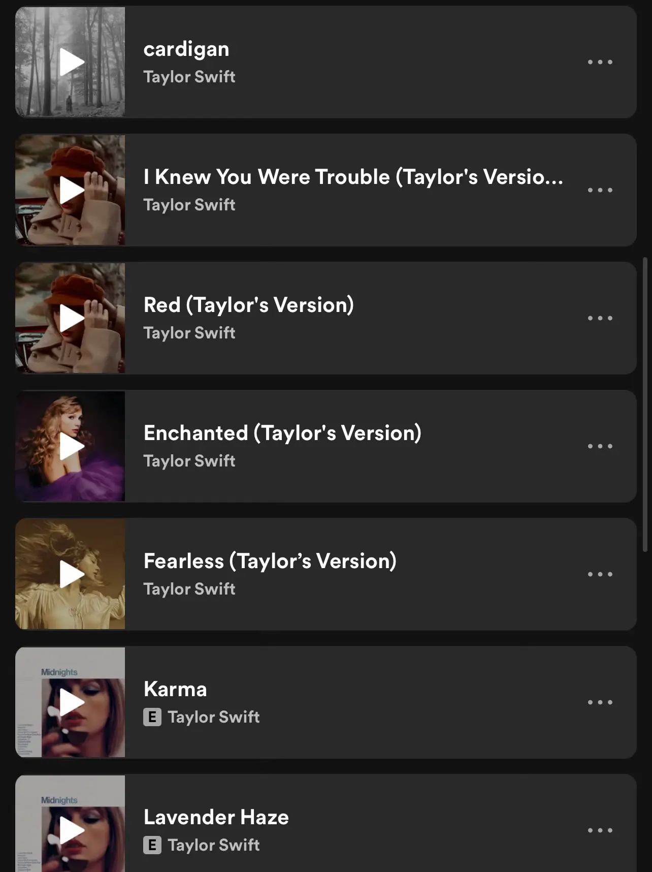 Taylor Swift - I Knew You Were Trouble (lyrics spotify version) 