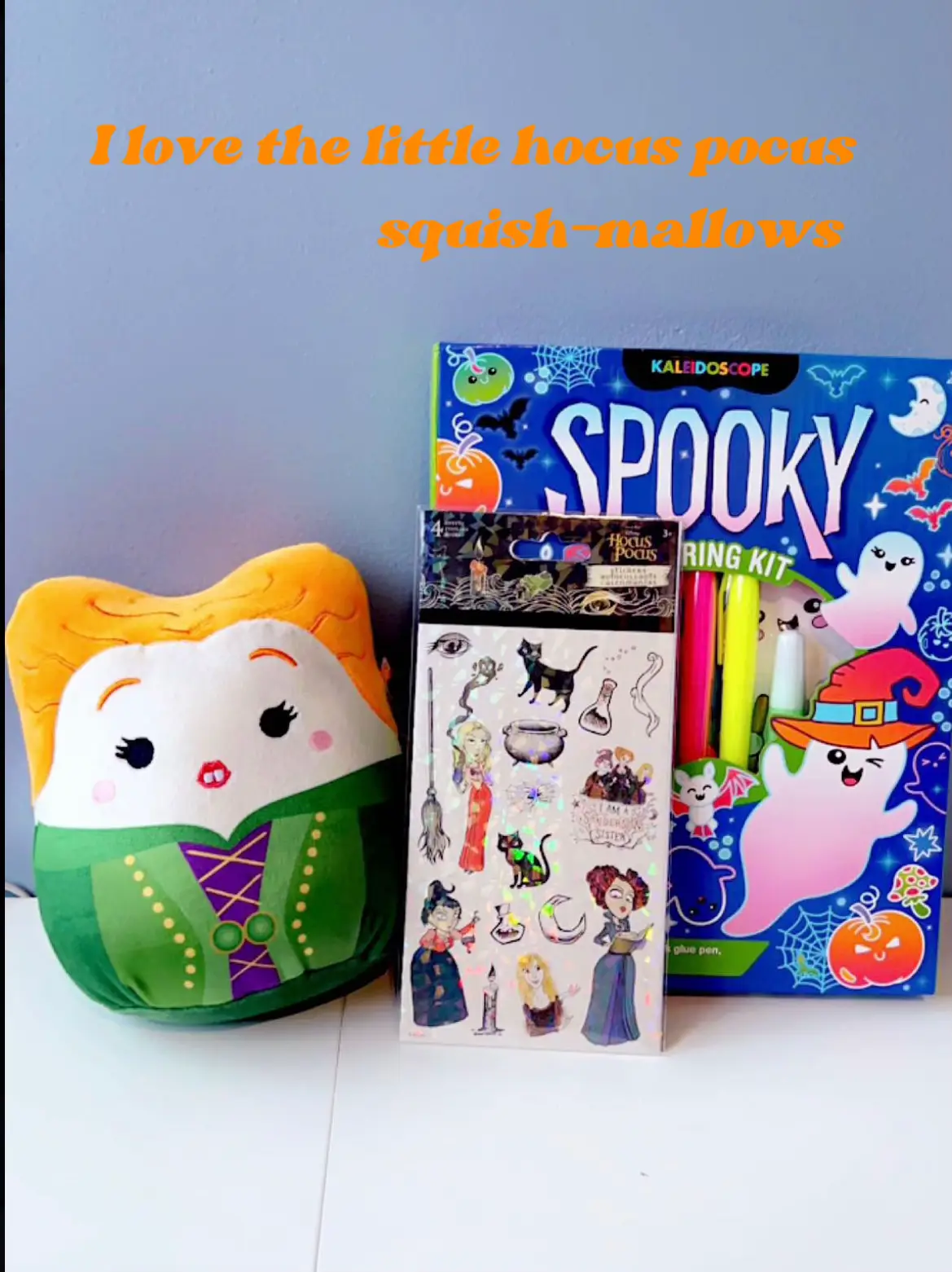 kaleidoscope spooky coloring book kit, Five Below