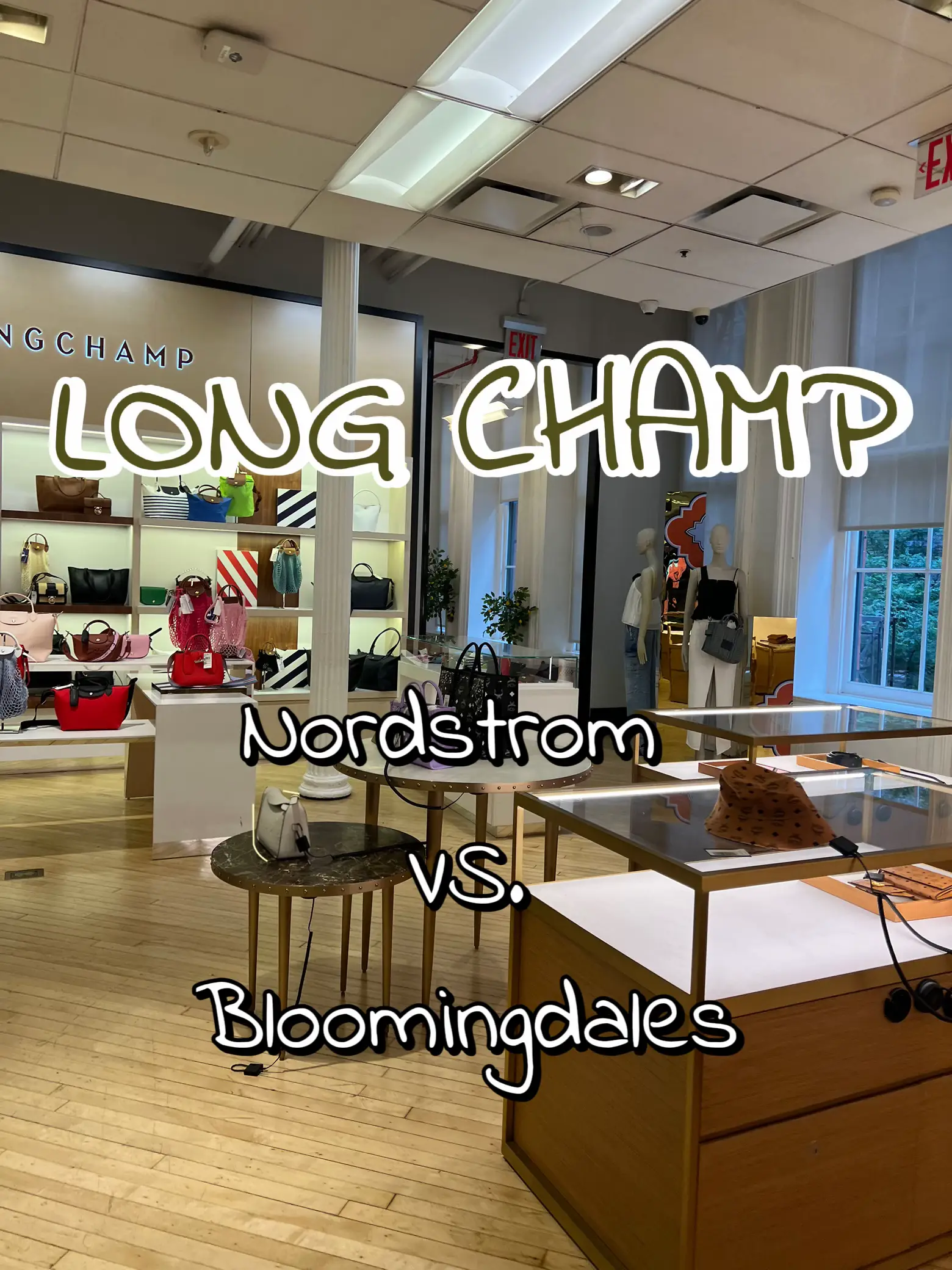 Bloomingdales longchamps outlet