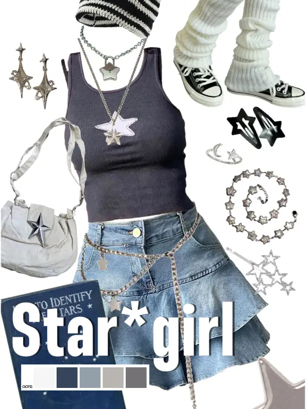 Cyber y2k/grunge black girl outfit Outfit