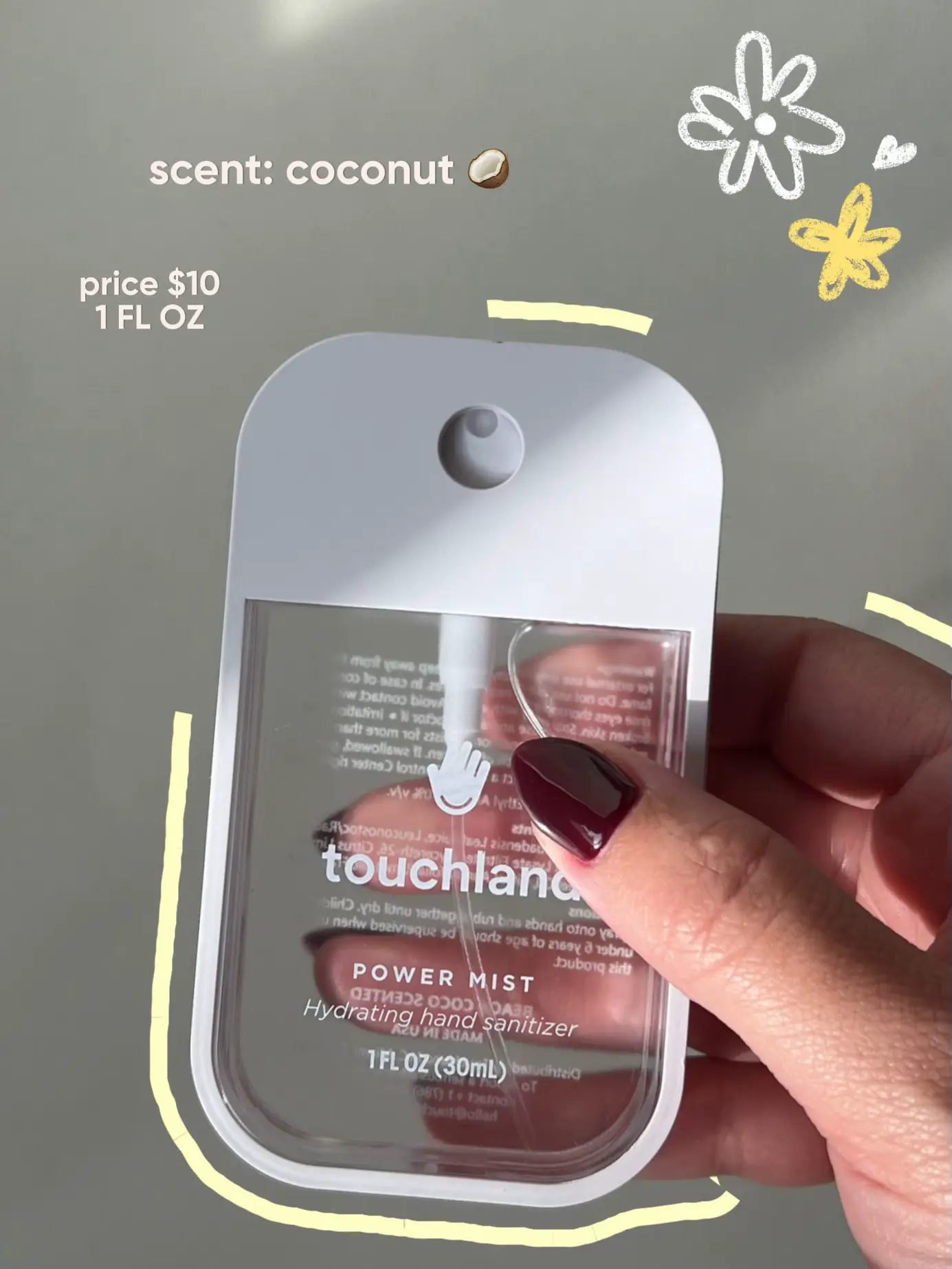 Touchland - Power Mist Beach Coco – Happy Mango