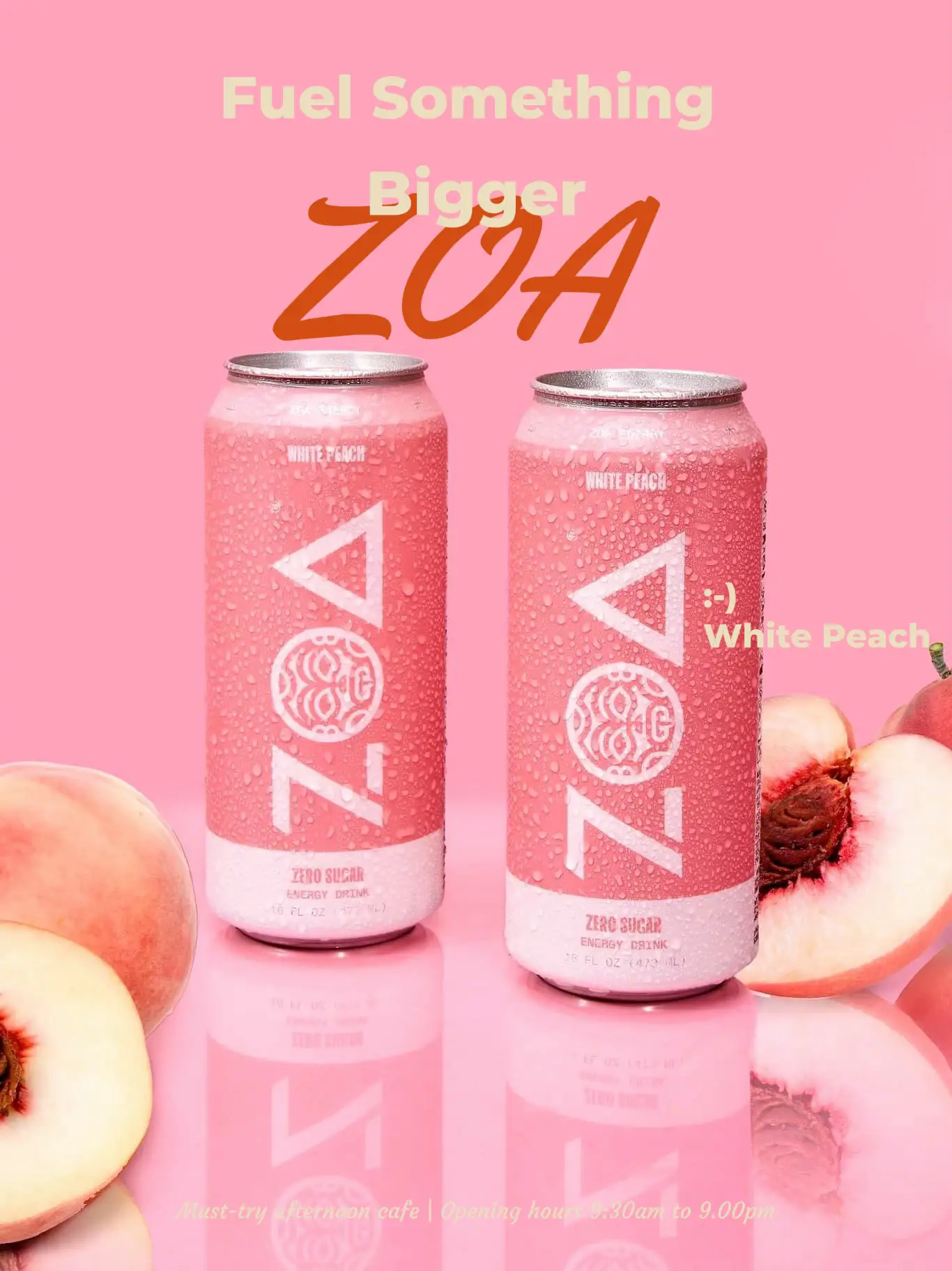 🍑Experience the ZOA Energy White Peach Blast! Gallery posted by ZOA Energy Lemon8