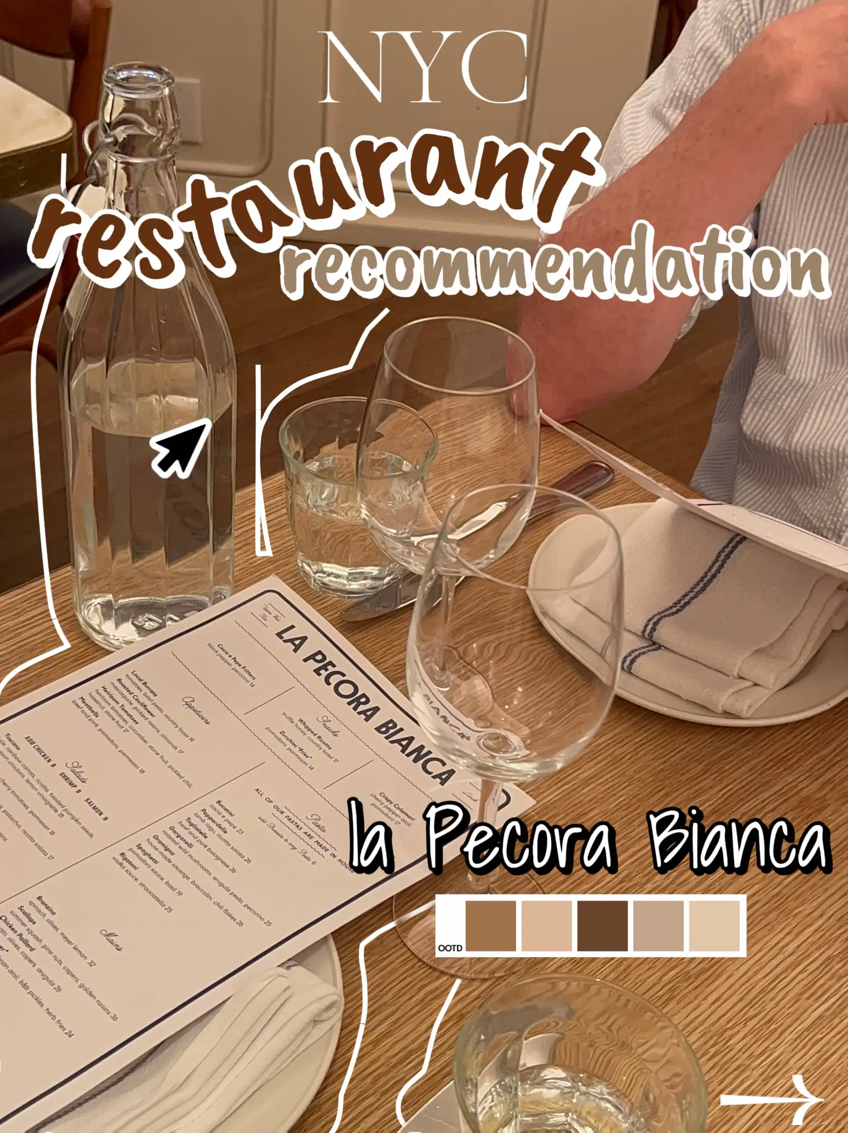 NYC Restaurant Recommendation: La Pecora Bianca 🍝's images(0)