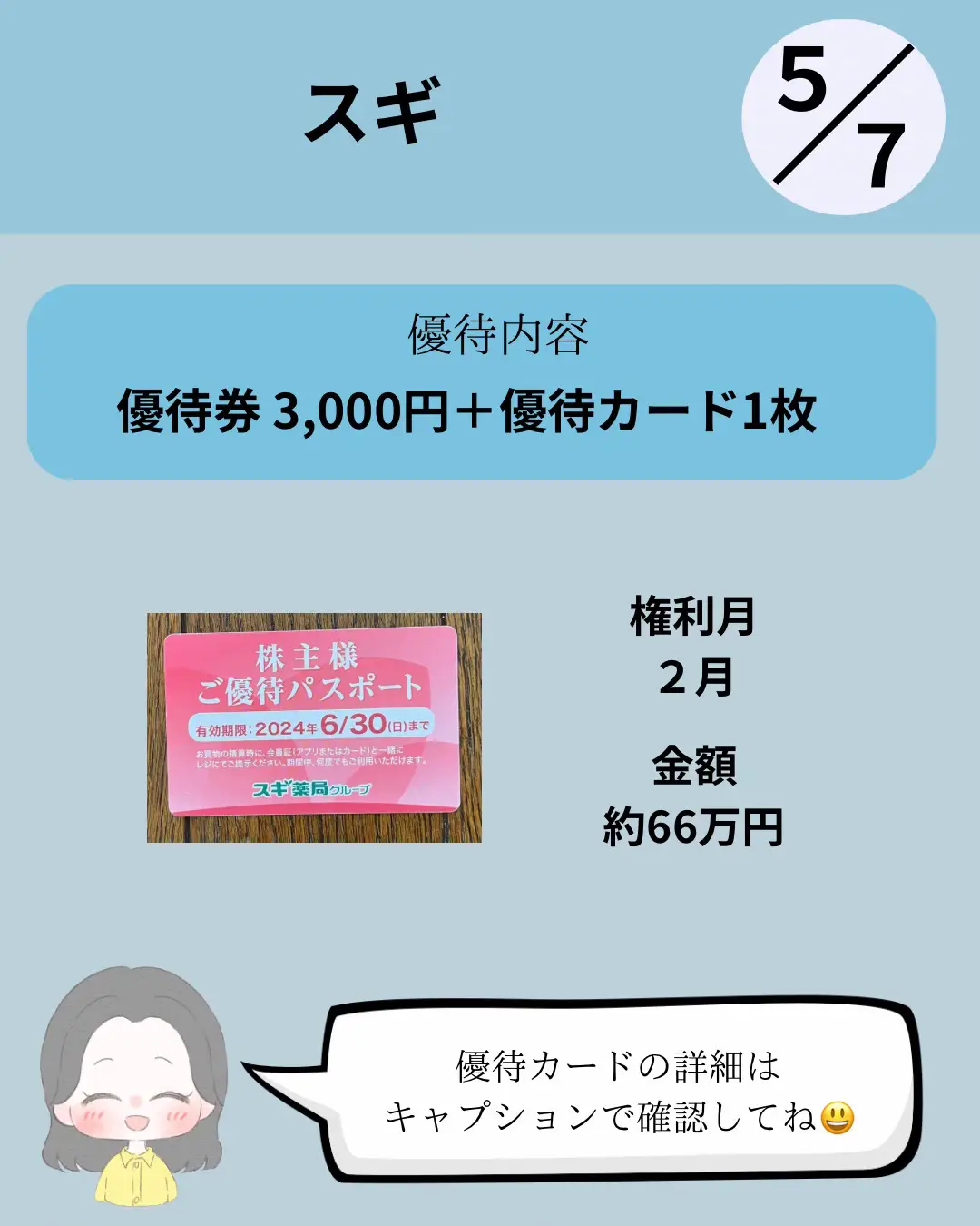 ツルハ株主優待カード2枚 + スギ薬局優待パスポート2枚 匿名配送 ツルハ