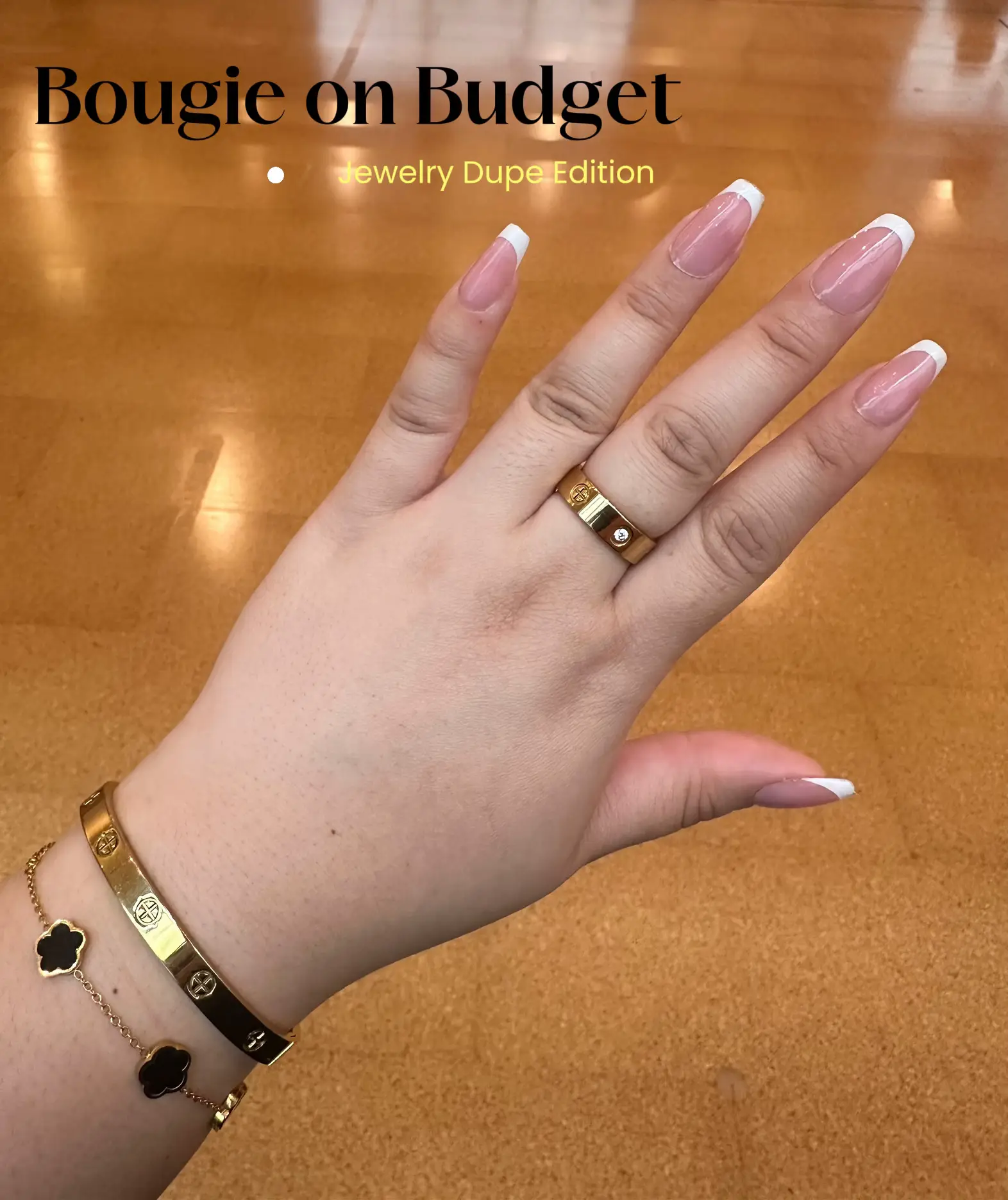 Best cartier deals nail bracelet dupe