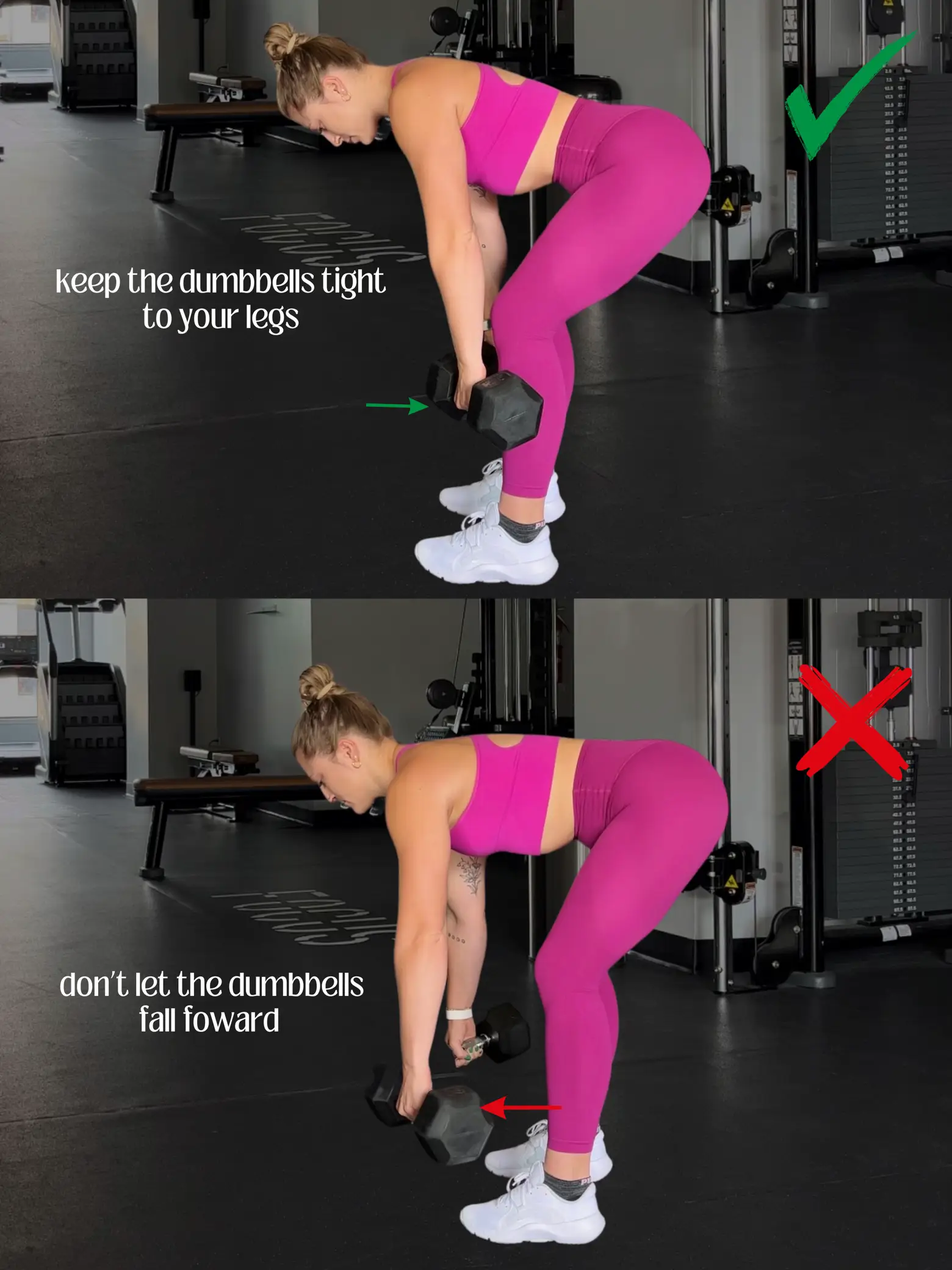 SAVE 📌 this dumbbell workout to target your thighs, glutes and arms!  Exercises ✨Step Out Squat Reach ✨Static Lateral Lunge +…