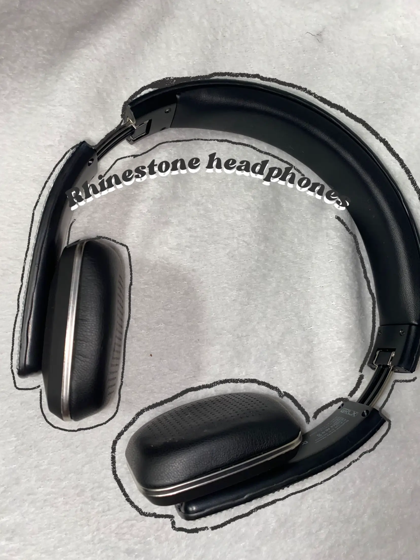 Rhinestone headphones Gallery posted by Mon ke Lemon8