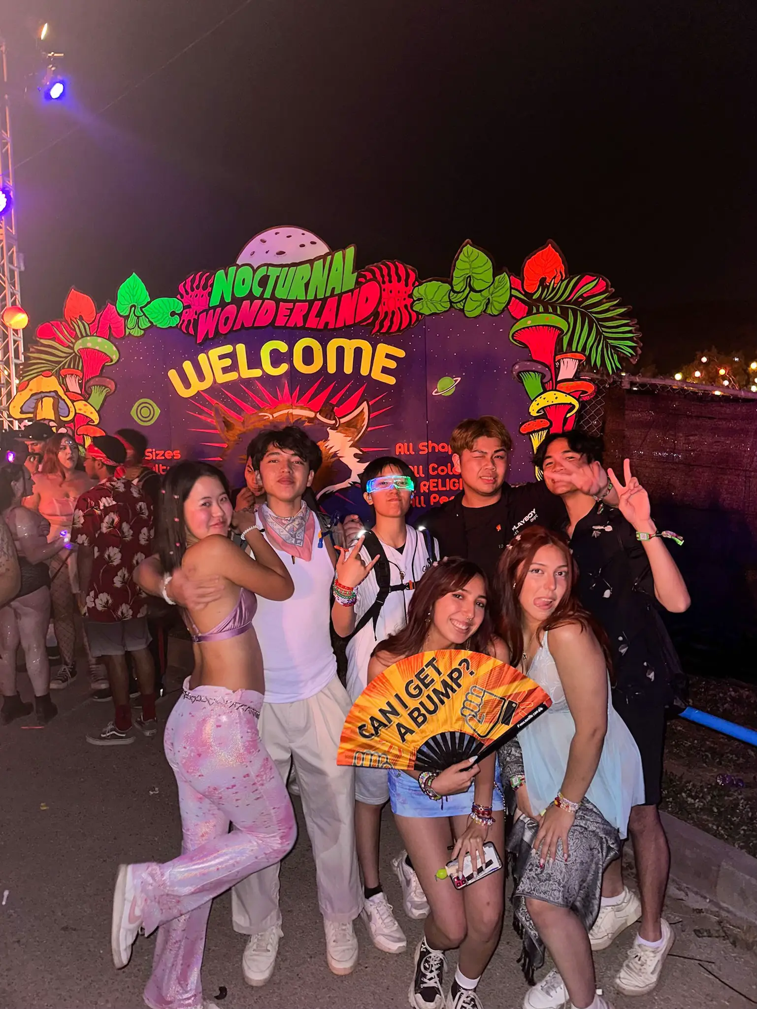 First rave ever - Nocturnal Wonderland💋🪩💫, Gallery posted by Angeline  Chan