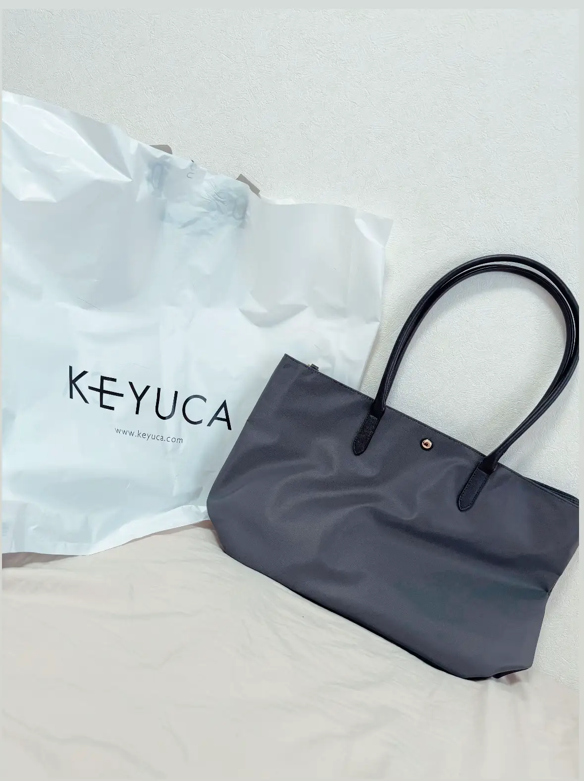 KEYUCA】👜綺麗めナイロントートバッグ | K☺︎が投稿したフォトブック | Lemon8