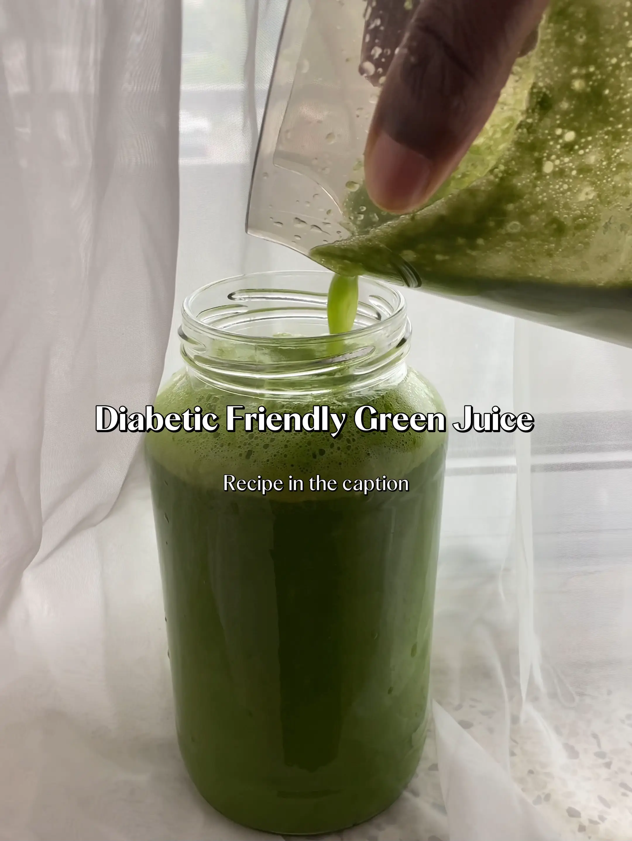 Diabetic Friendly Green Juice Recipe