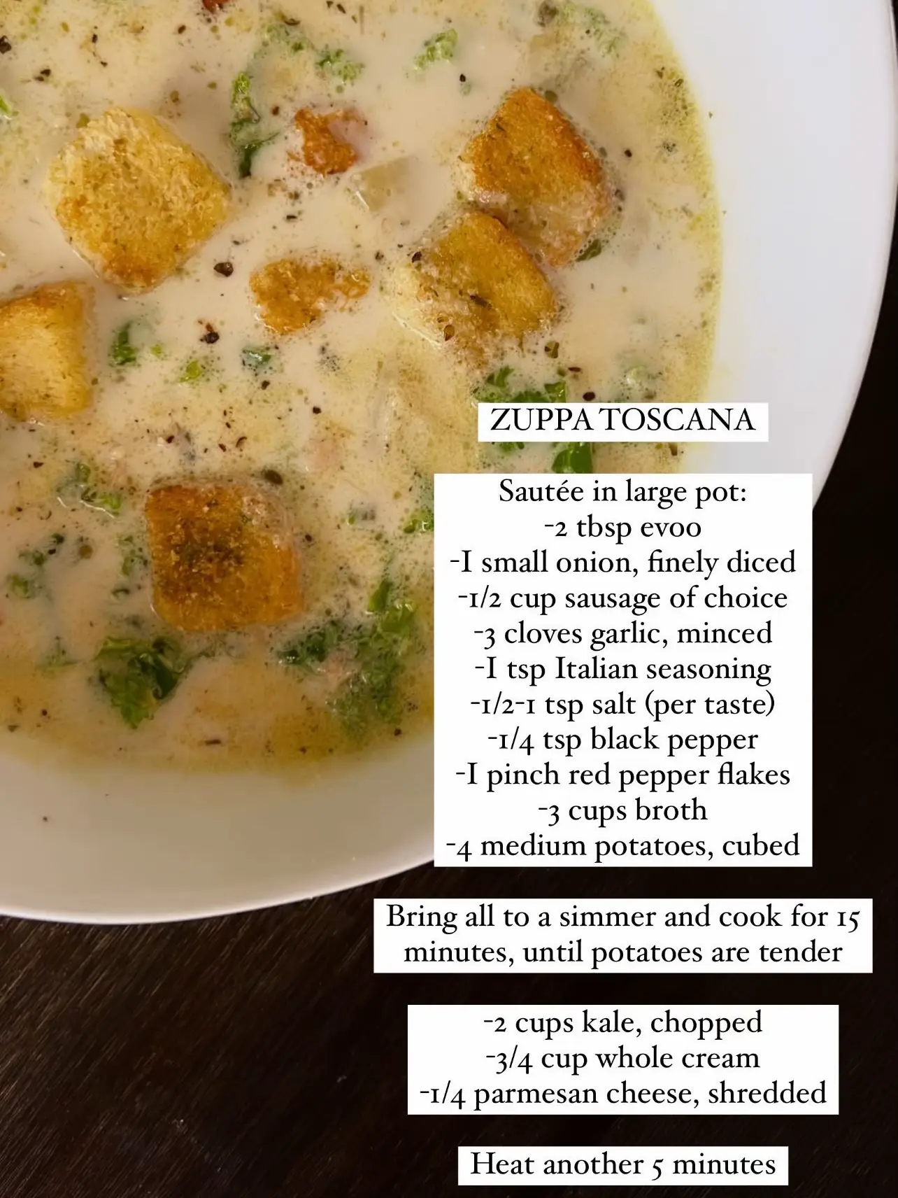 Olive Garden Zuppa Toscana Copycat Recipe - Damn Delicious