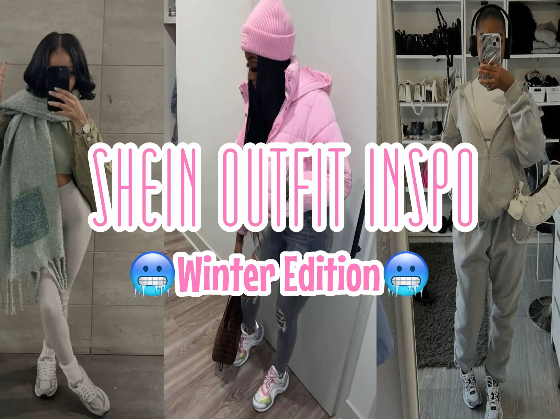 Shein outfits winter style for women over 60 I leather leggings outfits  winter I Shein winter outfit 
