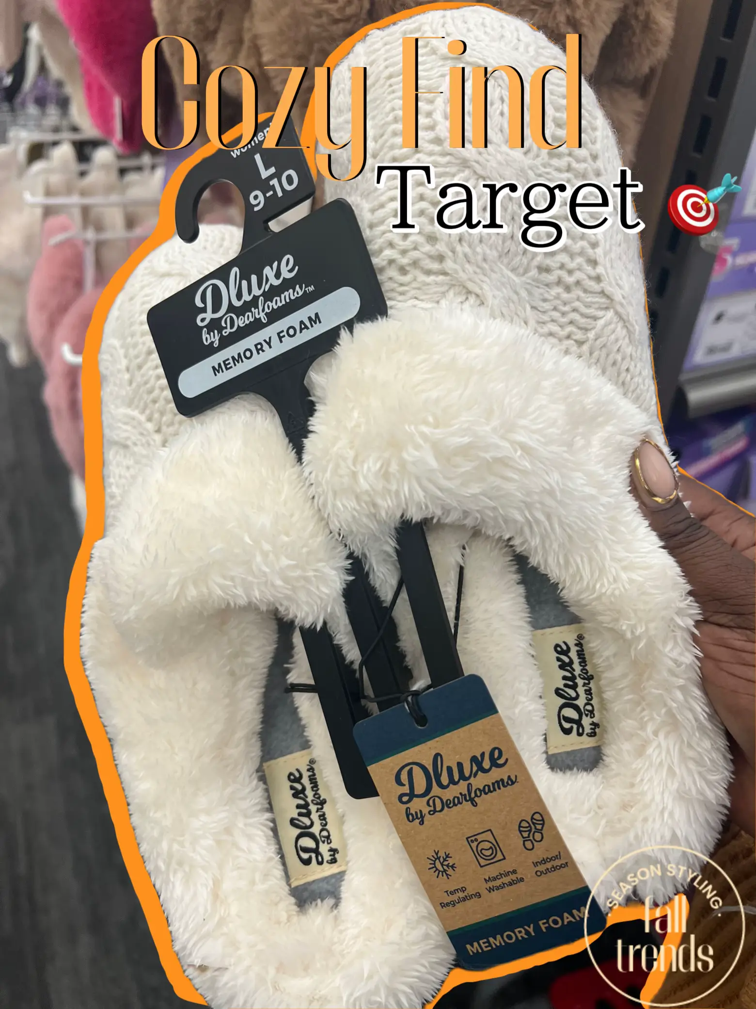 Memory foam slippers discount target