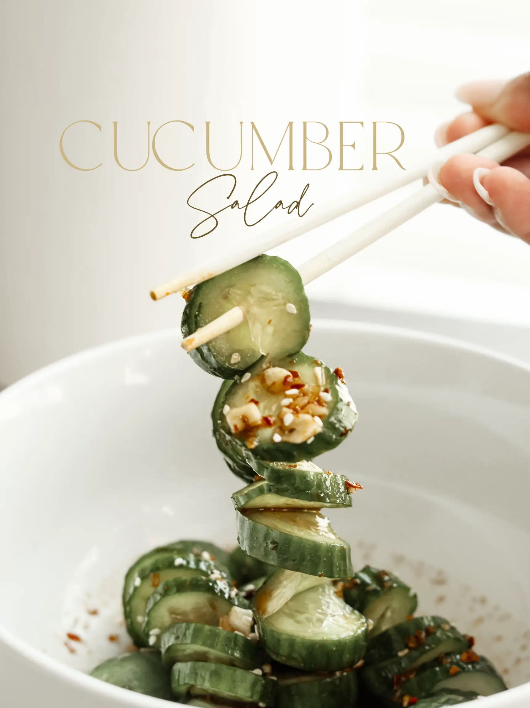 Viral Cucumber Salad | My honest opinion 🥒🥢 | Gallery posted by  𝐍𝐢𝐬𝐡𝐚 | Lemon8