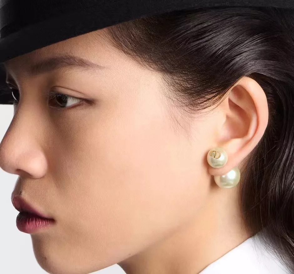 クリップオンイヤリング《Dior(ディオール)》パール イヤリング 