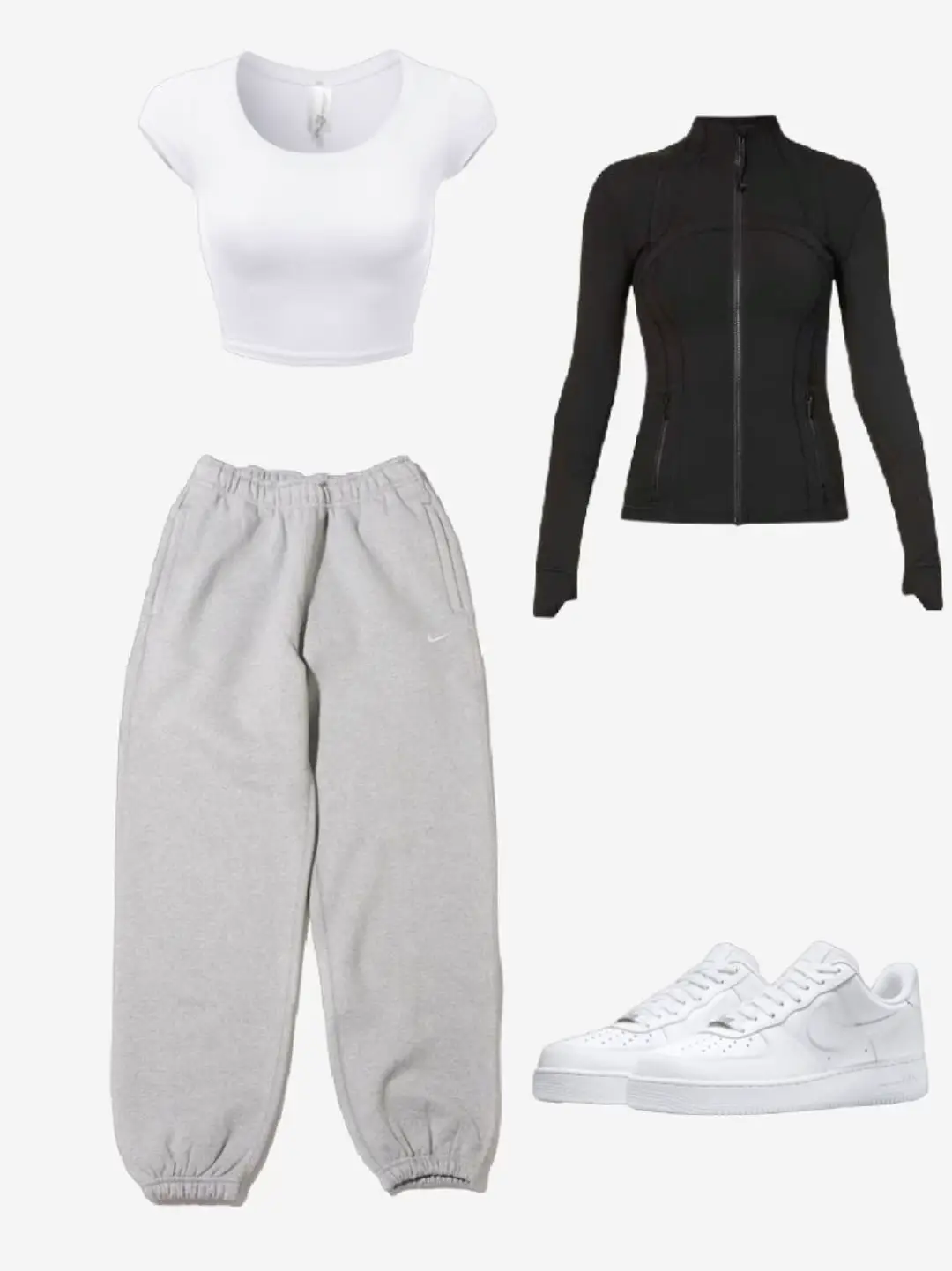 How To Style Black Sweatpants Fall Edition 🍂😍 #outfitideas