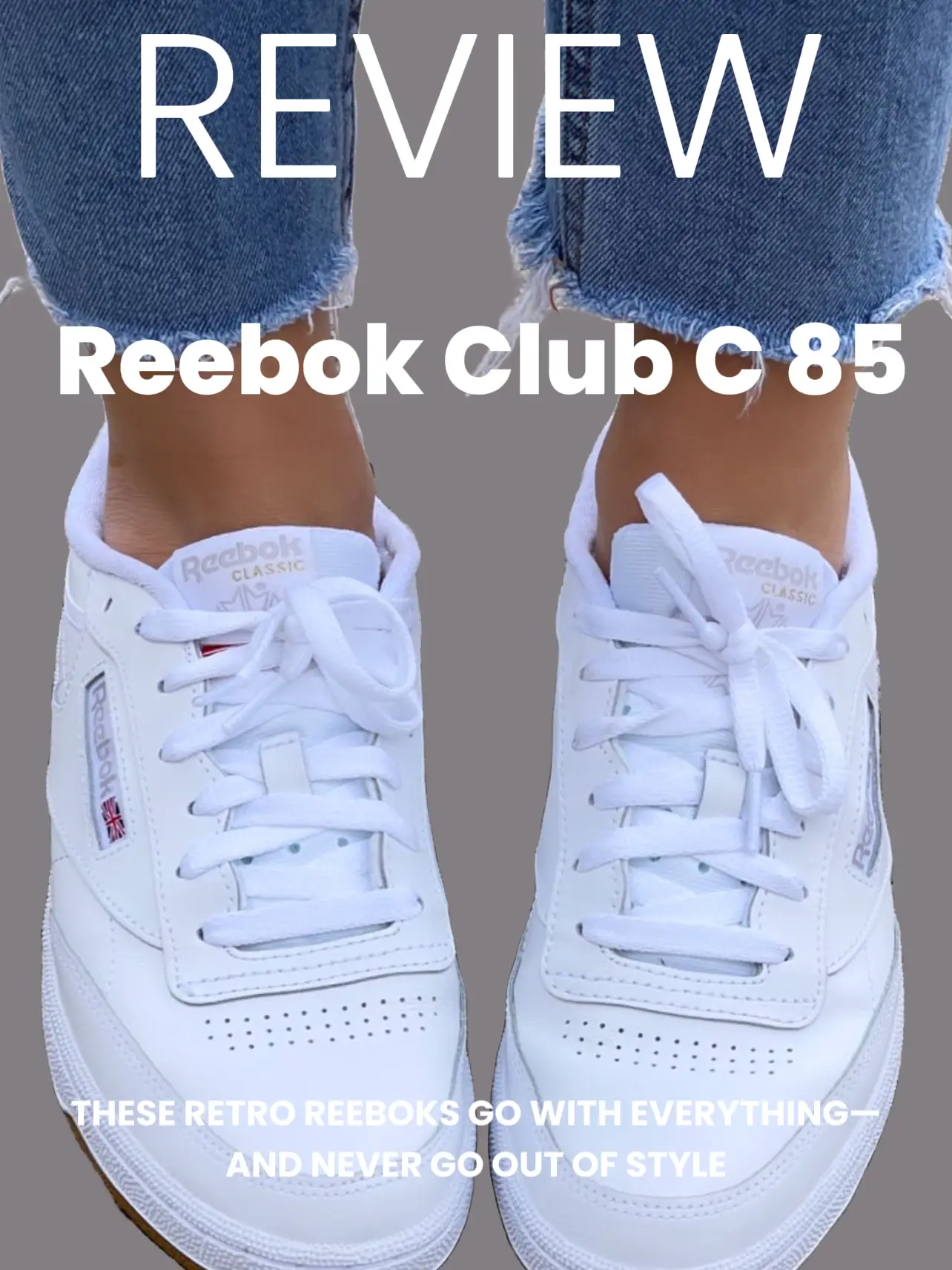 REEBOK CLUB C 85 - Black / White / Reebok Lee 7 – Lotsa Shoes