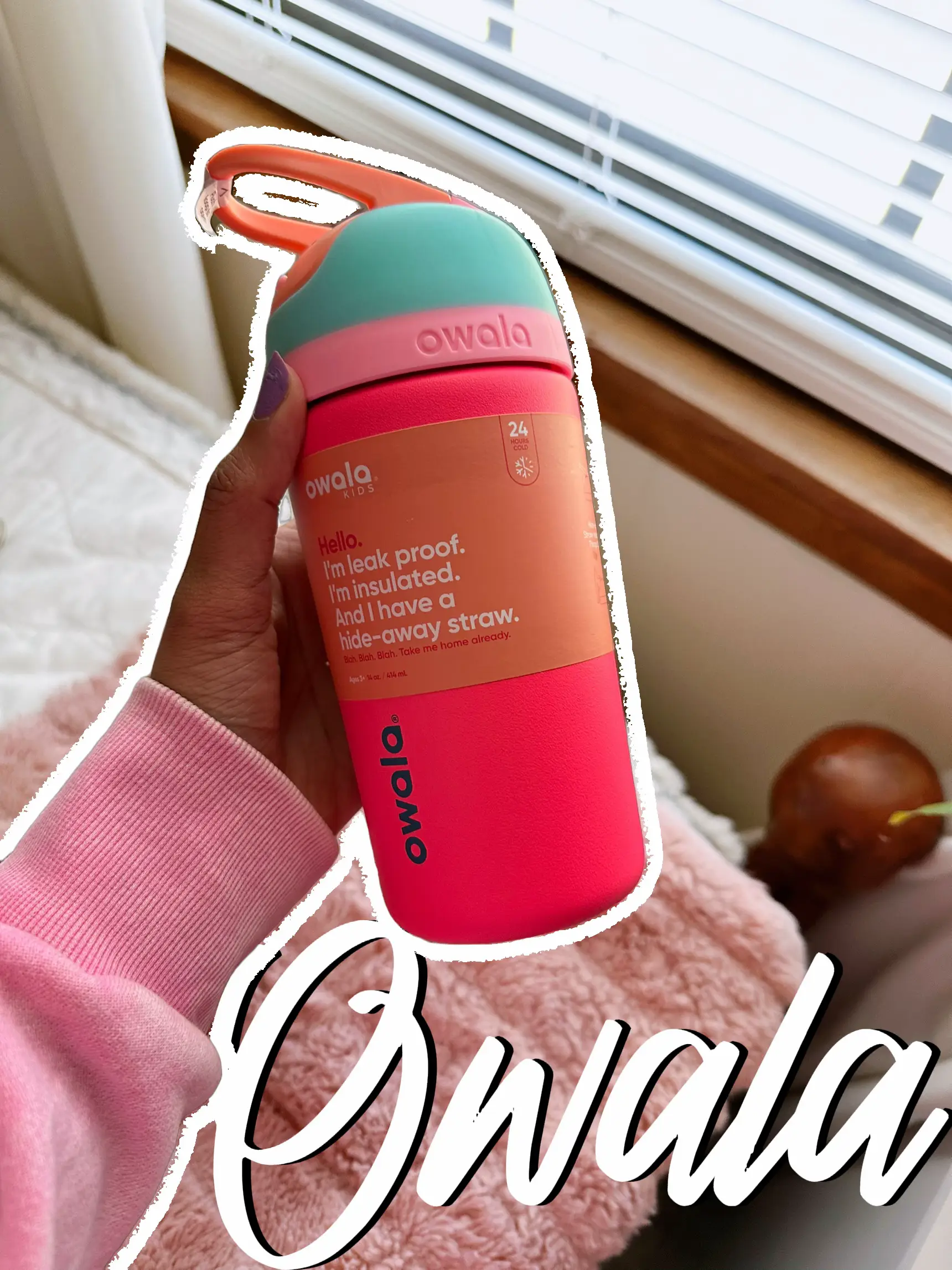 You Deserve the Best: Water Bottle With Straw – Owala