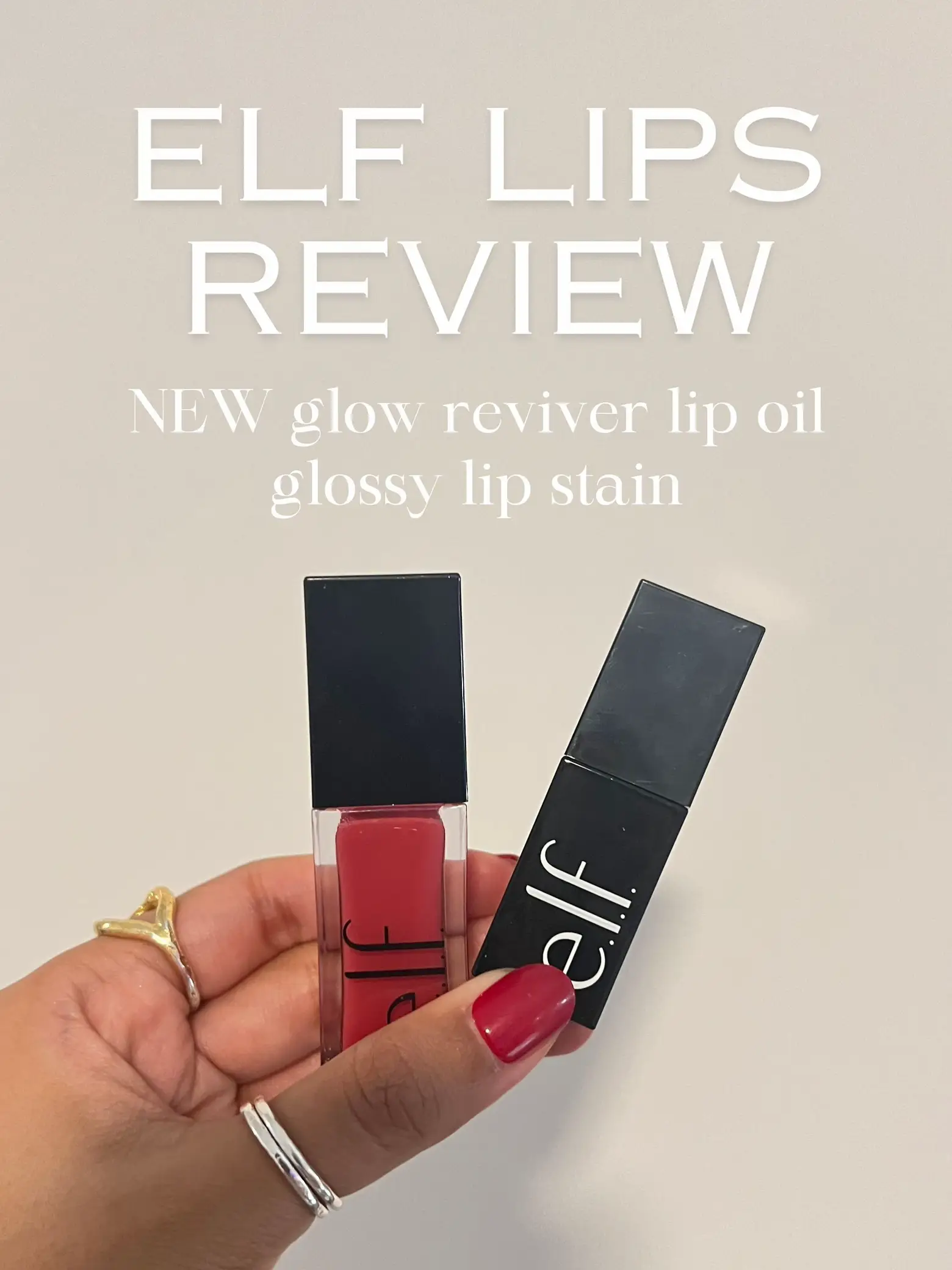 Glow Reviver Lip Oil