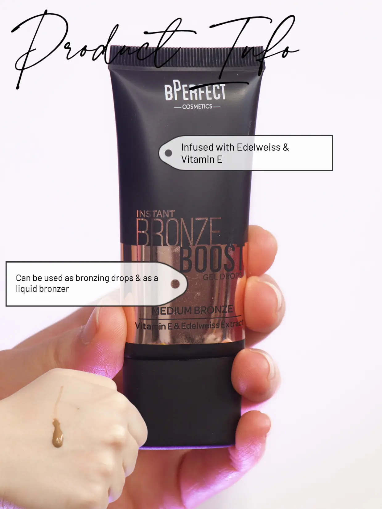 Instant Bronze Boost Gel Drops – BPerfect Cosmetics (US)