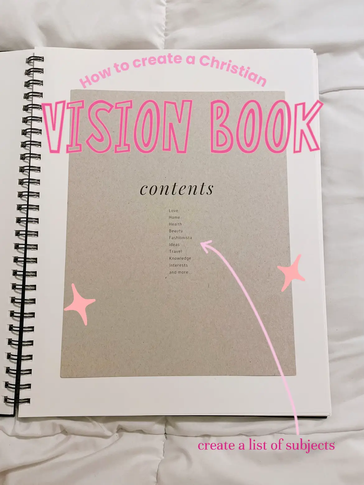 Created with Purpose: A Christian Vision Journal - Make your
