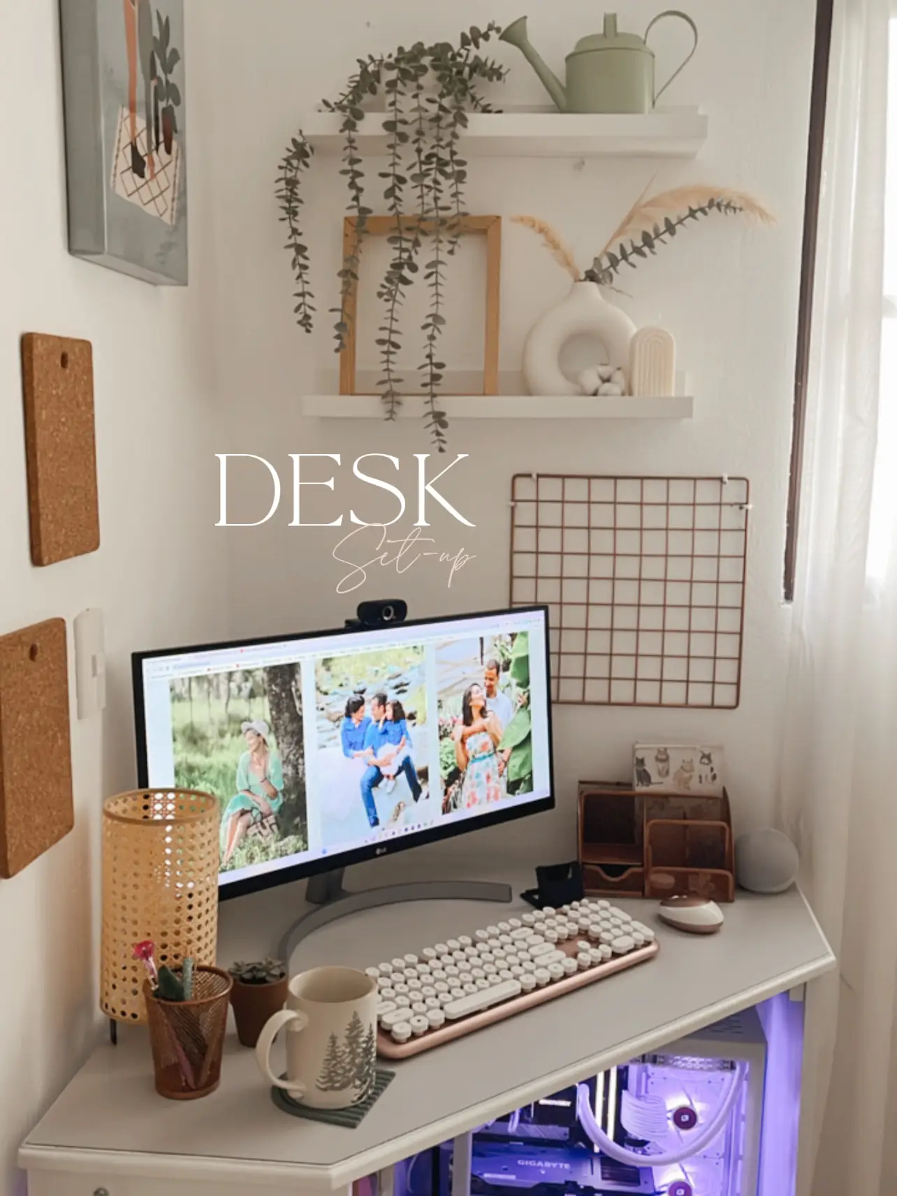 Unveiling my Creative Space! | Desk Tour ✨ | Gallery posted by ...