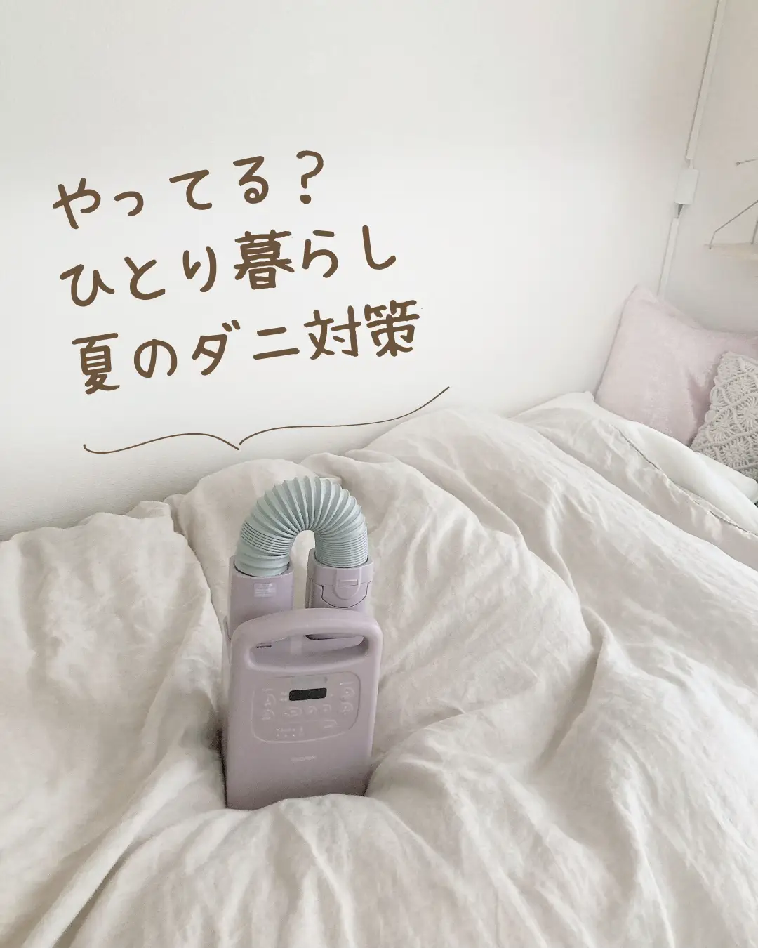 やってる？安眠のための夏のダニ対策！ | 梨音ꕥ☾ひとりでも楽しい