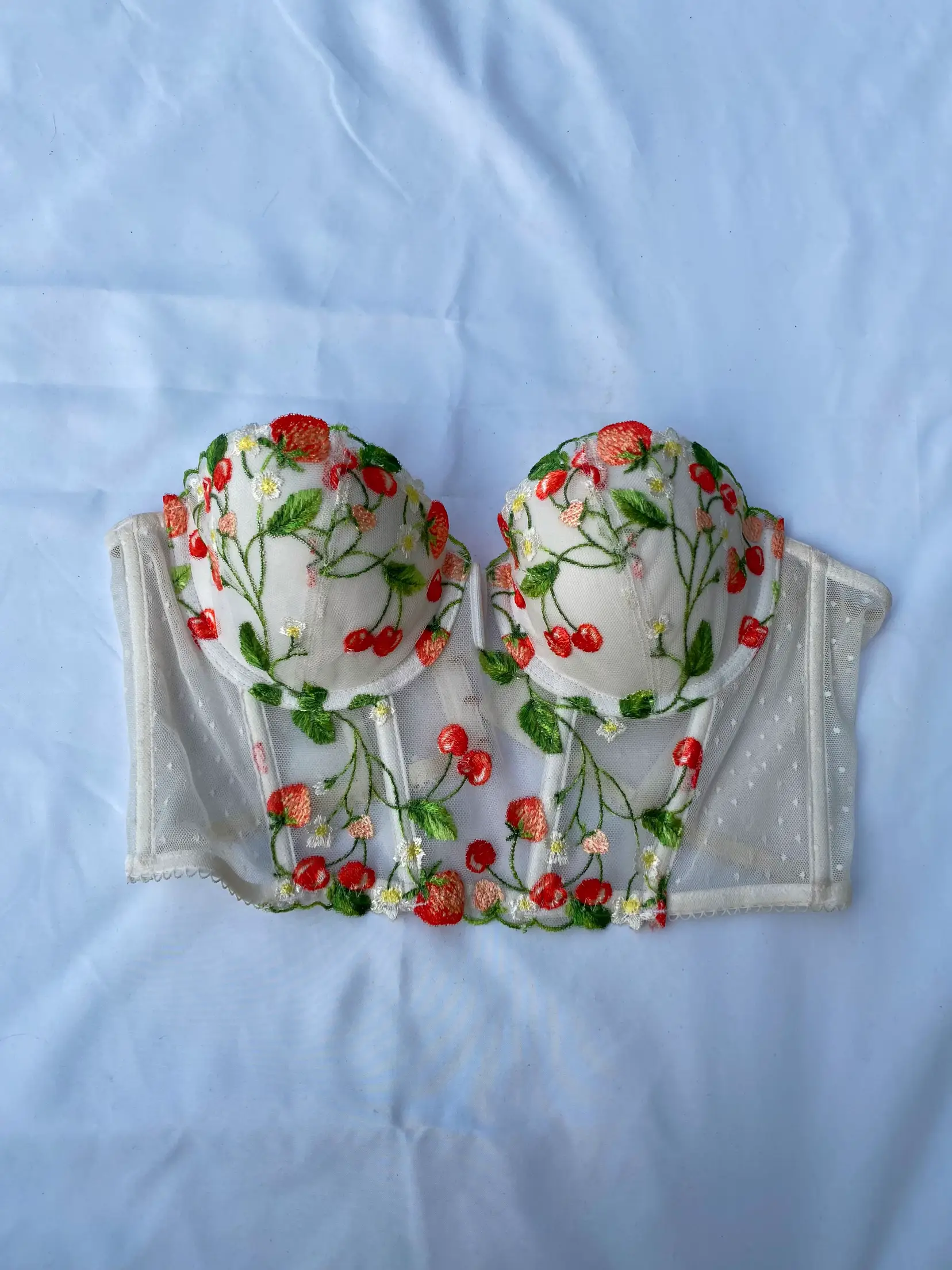 strawberry corset styling｜TikTok Search