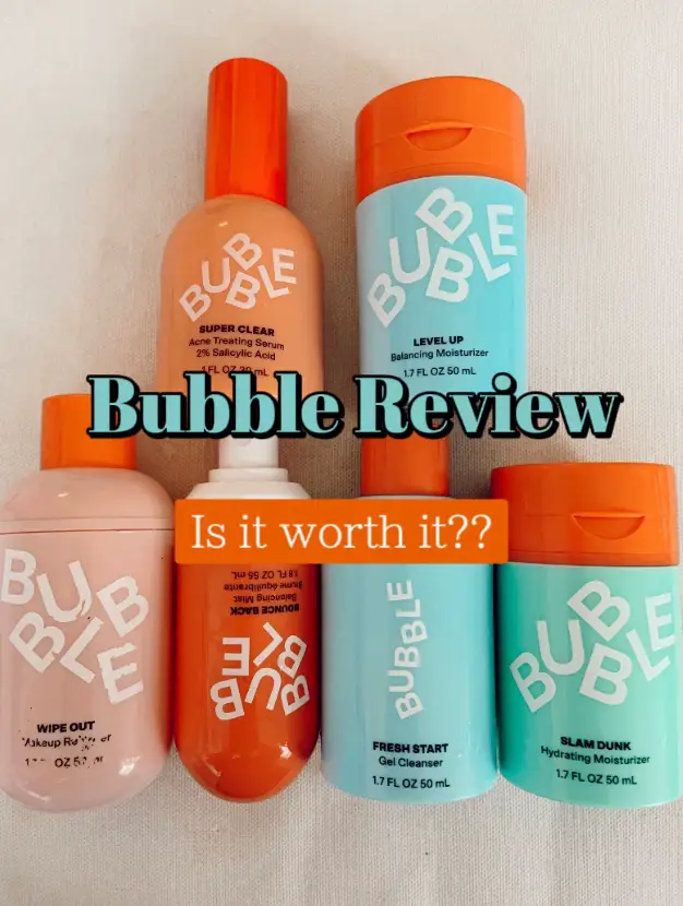 watch me unbox Super Clear from @bubble ! this serum uses ingredients , Bubbles Skincare