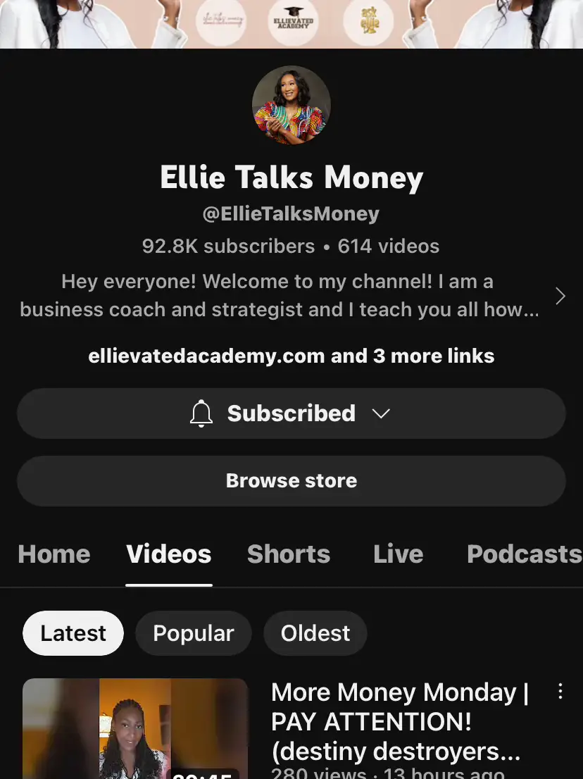 Ellie Talks Money