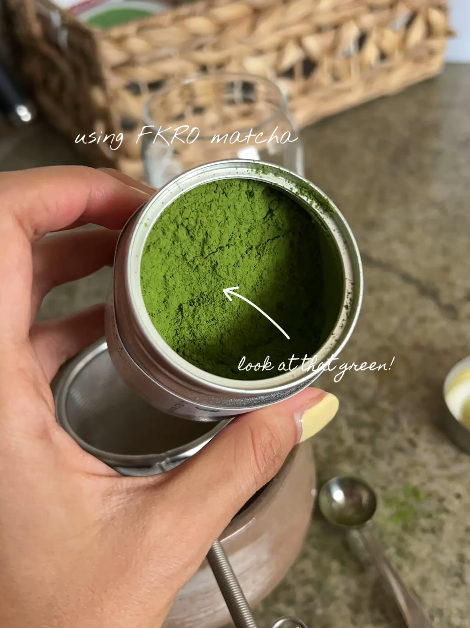  FKRO Organic Ceremonial Grade Matcha Green Tea Powder