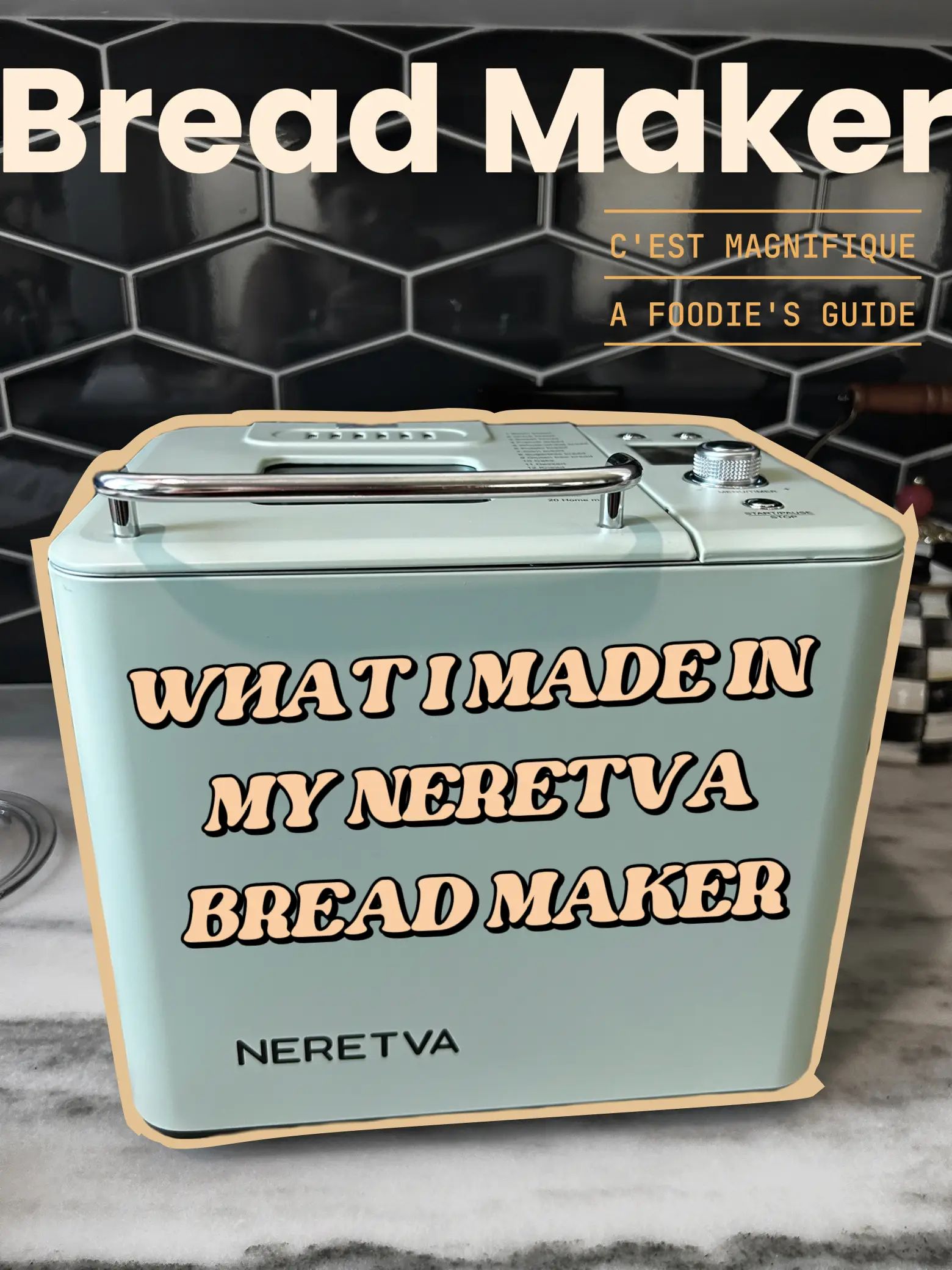 In my Grandma era 🍞 #neretva #neretvabreadmaker #bread #breadmakingma, bread  maker