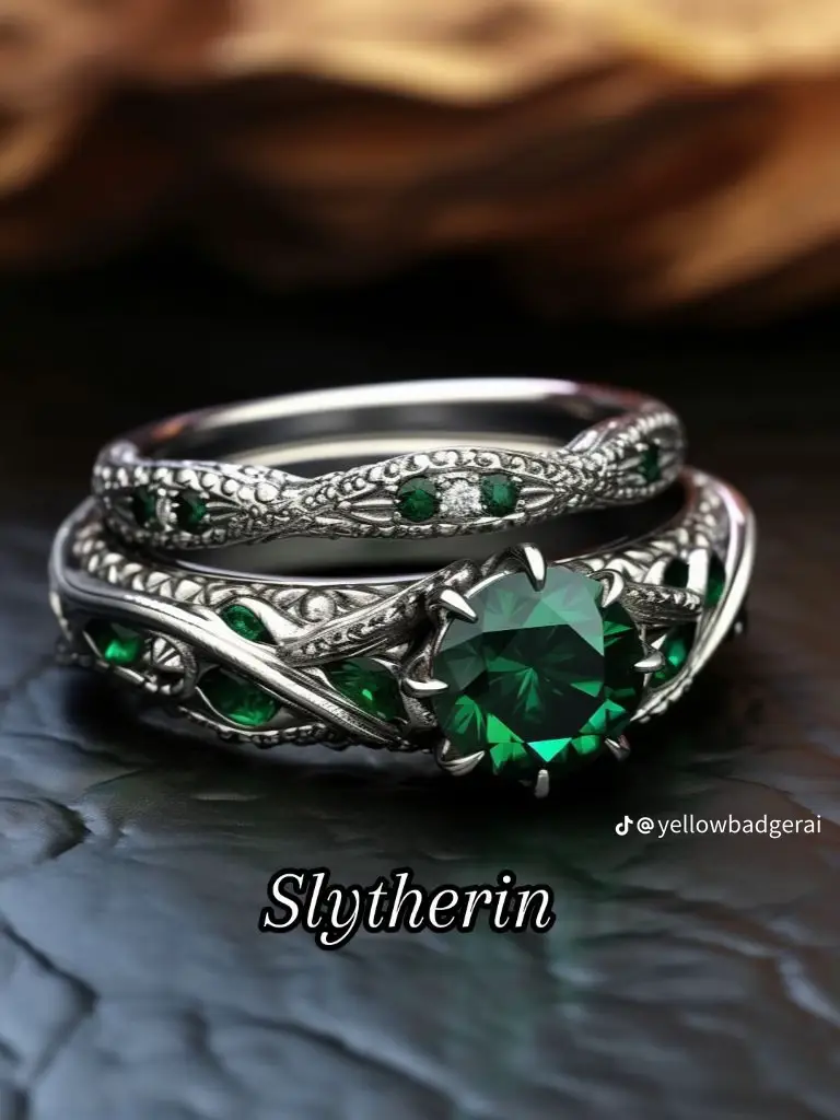 Slytherin hot sale wedding ring