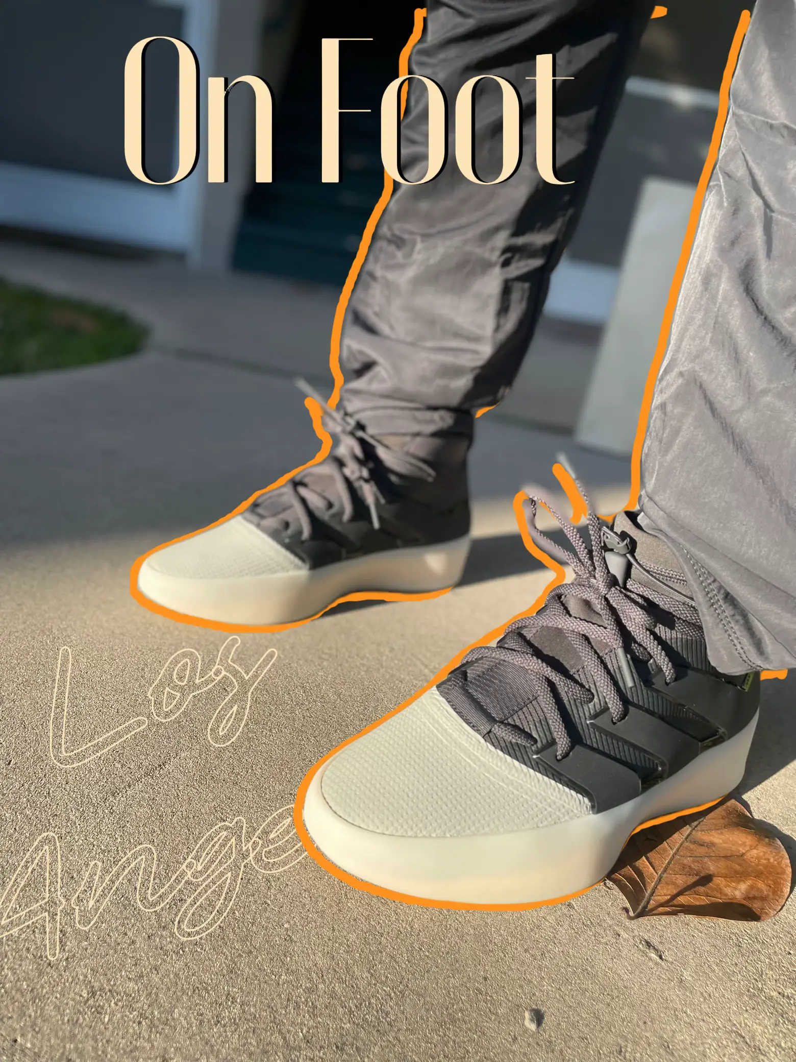 Fear of god outlet on feet