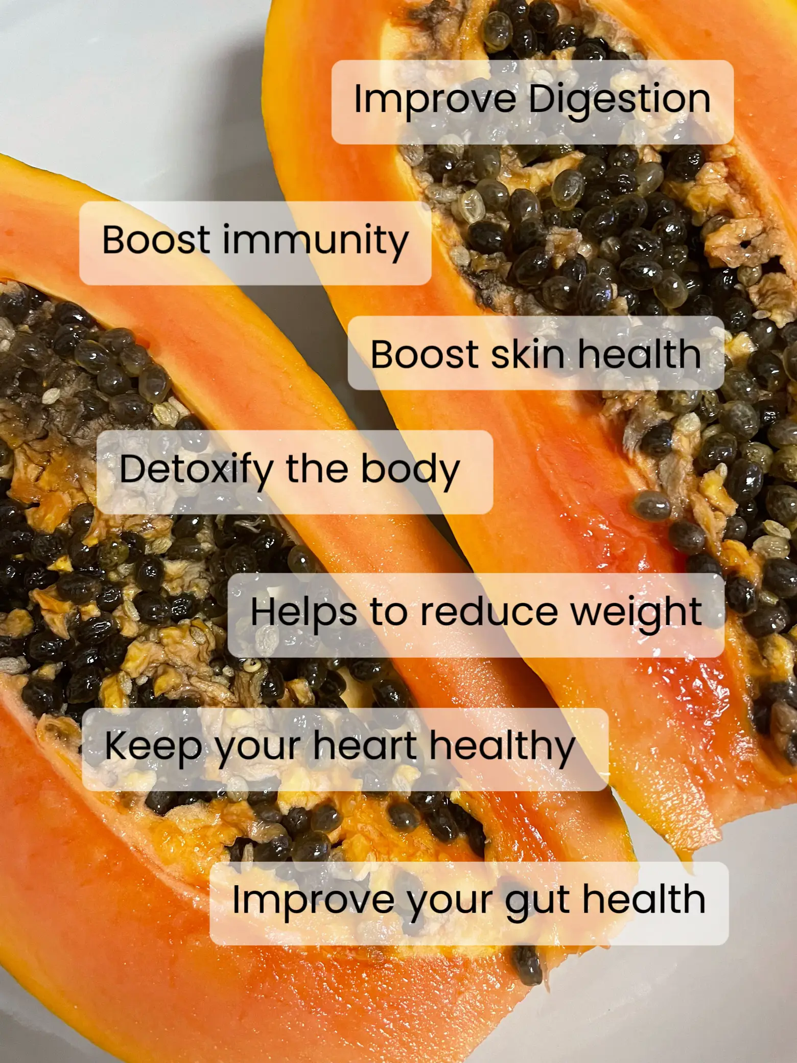 Benefits of eating Papaya Gallery posted by B E T I A N A Lemon8