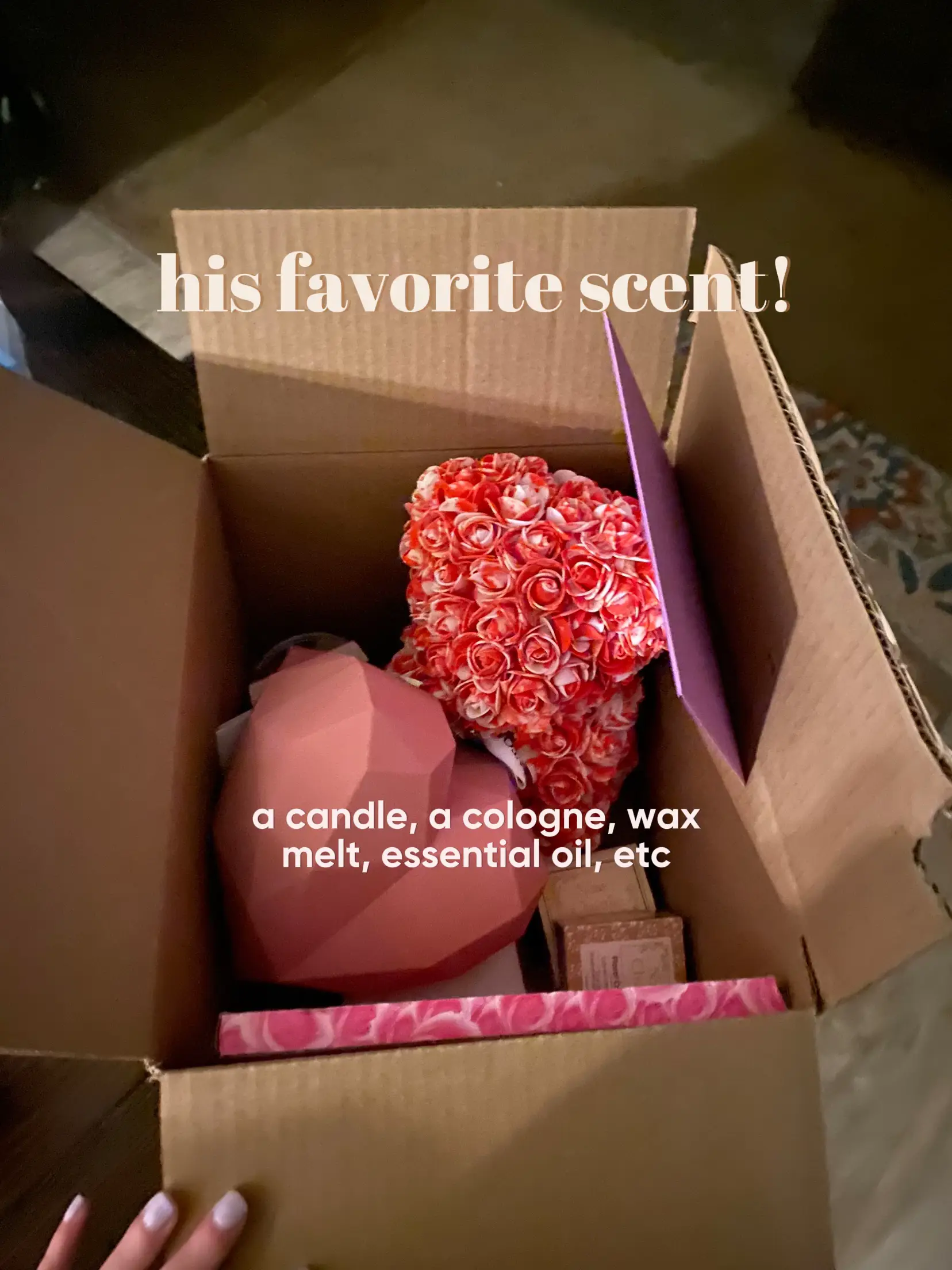 5 Senses Gift for him! Happy Valentine's Day babe♥️  Diy valentines gifts,  Simple valentines gifts, Valentines gifts for boyfriend