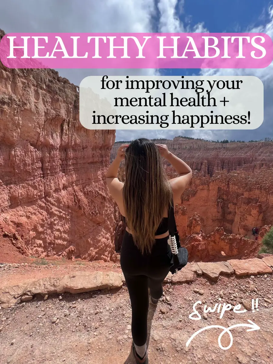 Healthy Habits To Improve Mental Health Happiness Gallery Posted By