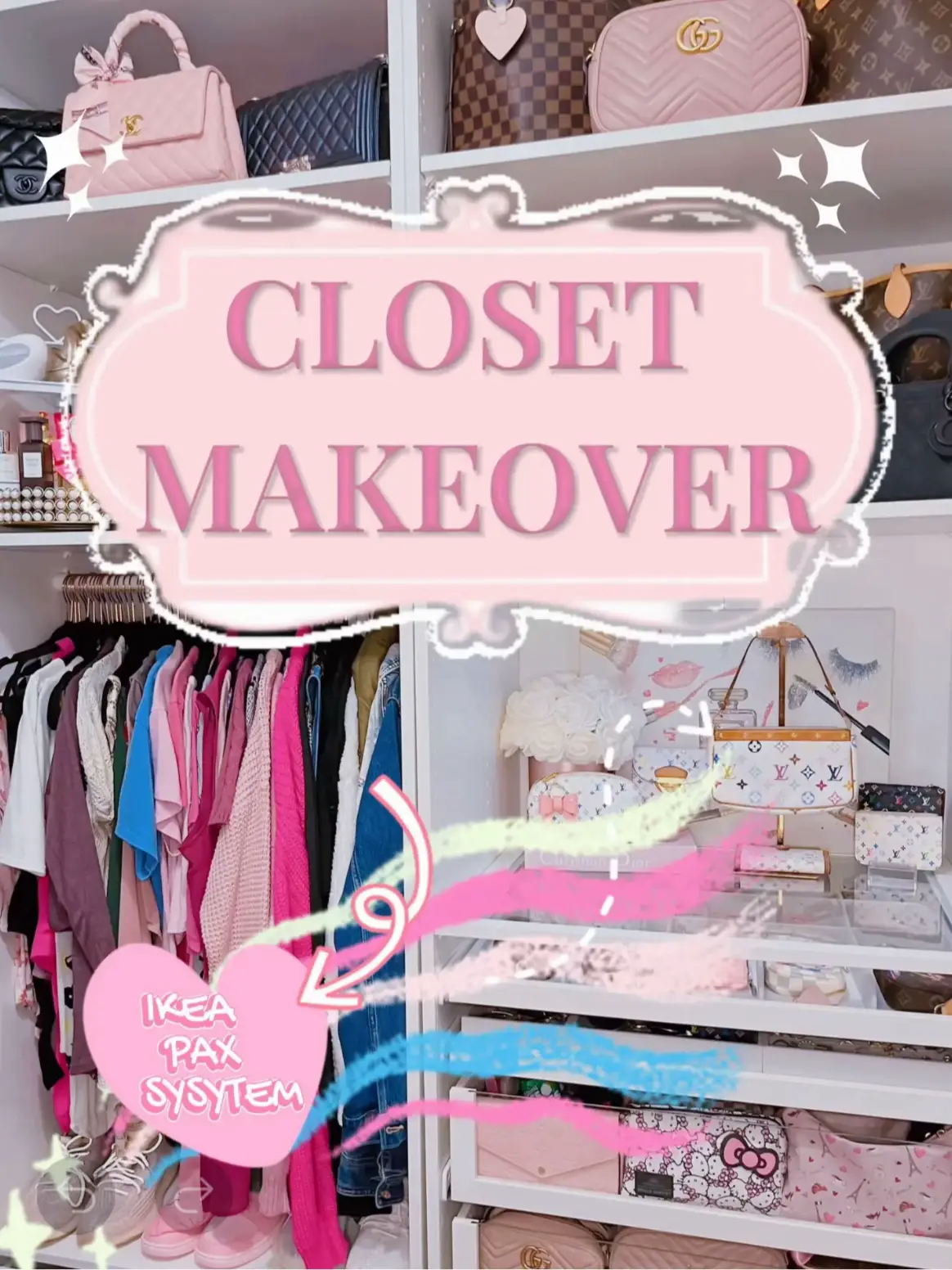 🔨 Build my ✨Dream Closet✨ with me | Sarenaの投稿動画 | Lemon8