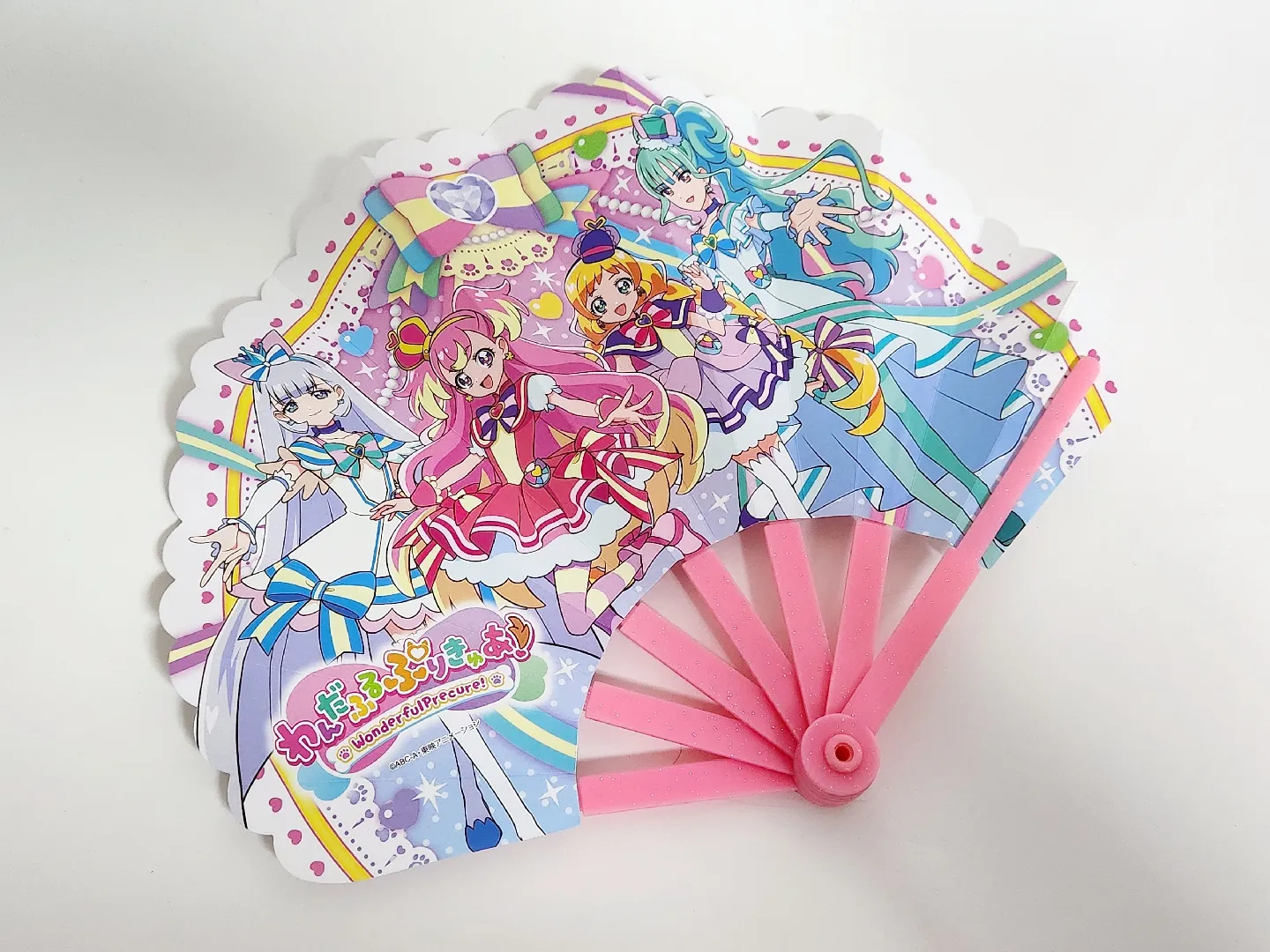 ハンドメイド❣️七五三アレンジ❣️ピンク、扇、バラ、おめ目ぱっちりうさぎちゃん❁⃘* ハンドメイド❣️七五三アレンジ❣️ピンク、扇、バラ、おめ目