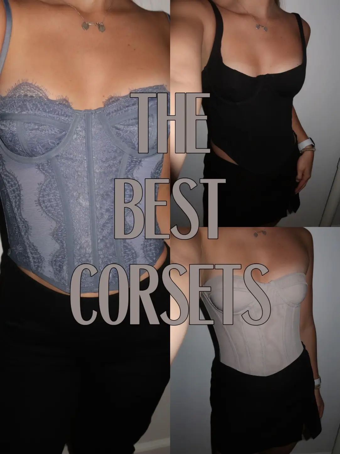 One Corset Top Styled 3 Different Ways 🤍🕊️, Gallery posted by  BeingIsabella