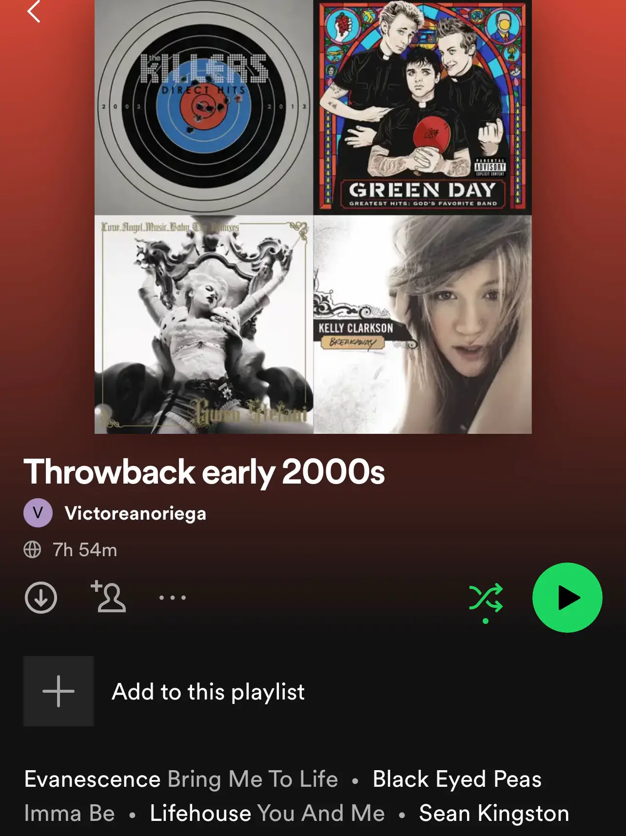 Soft Rock 2000s playlist