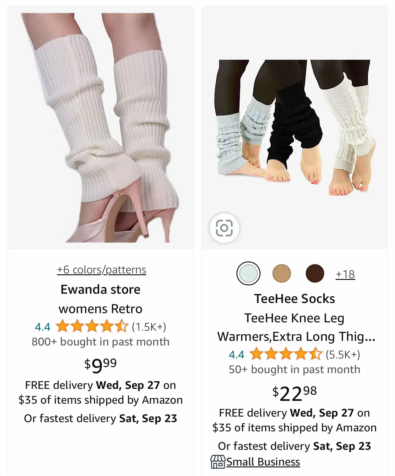  Clothirily Leg Warmers - Fashion Knit Neon Leg Warmers