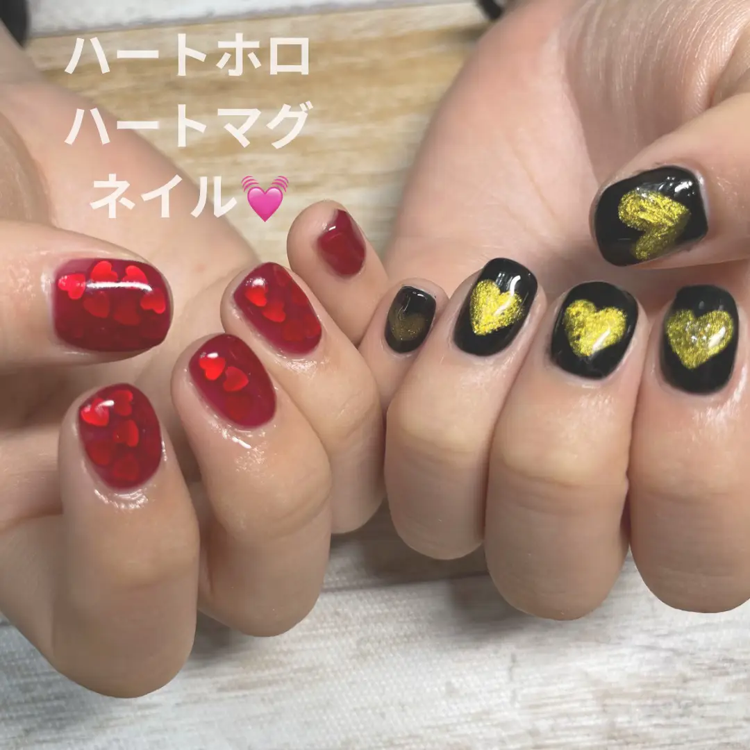 ハートなネイル💗 | なつみ⭐︎セルフネイルが投稿したフォトブック | Lemon8