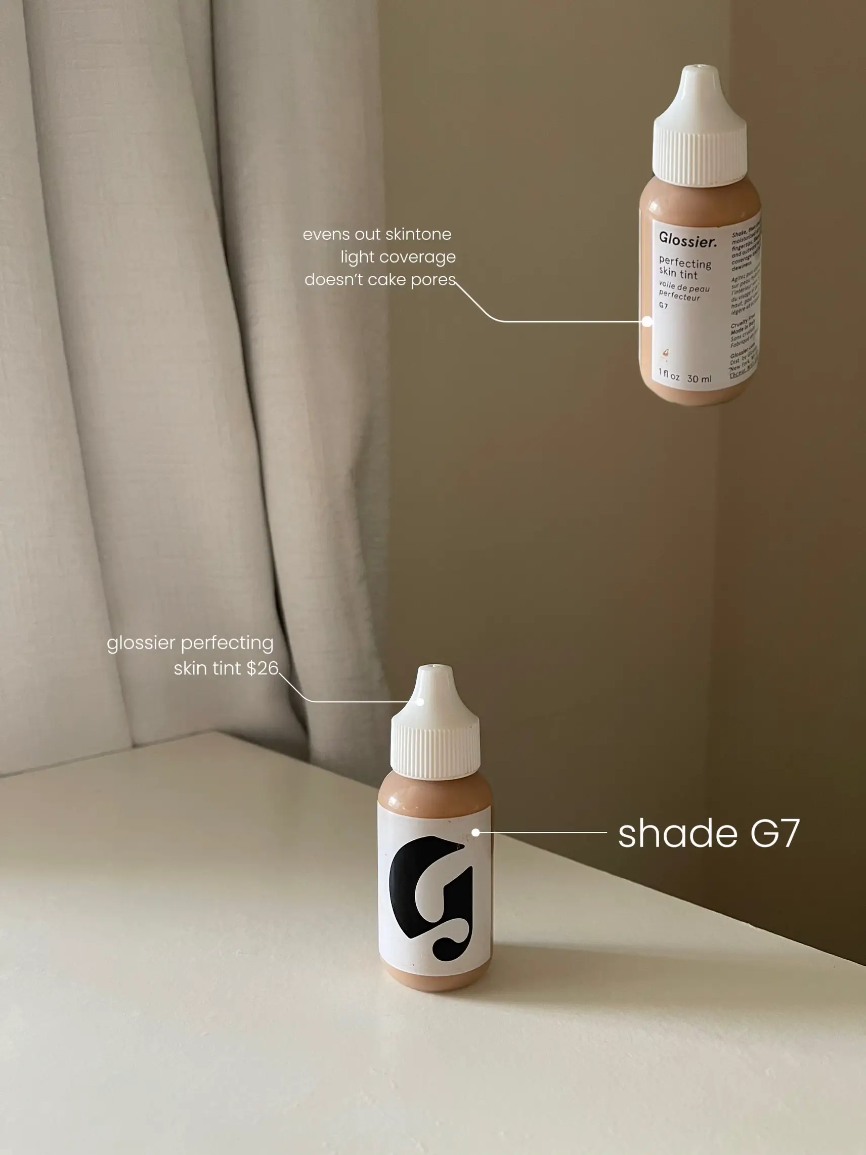20 top Glossier Perfecting Skin Tint Shade G7 ideas in 2024