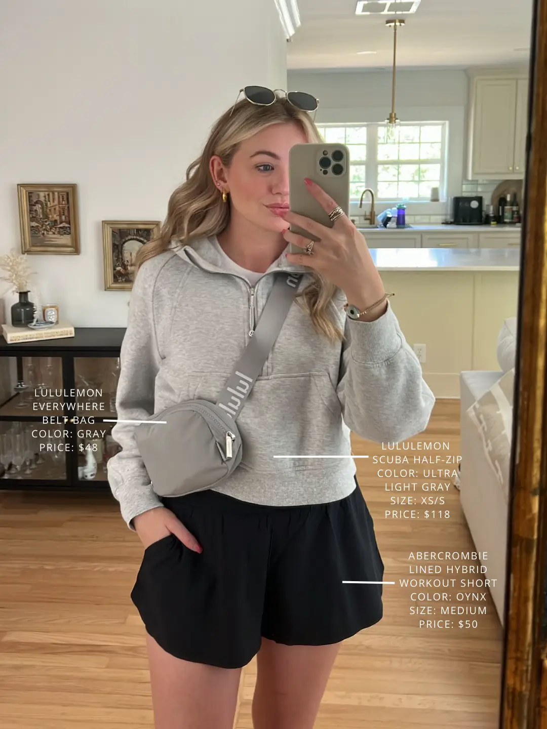 Lululemon athleisure outfit idea  Athleisure outfits, Outfits with  leggings, Half zip outfit