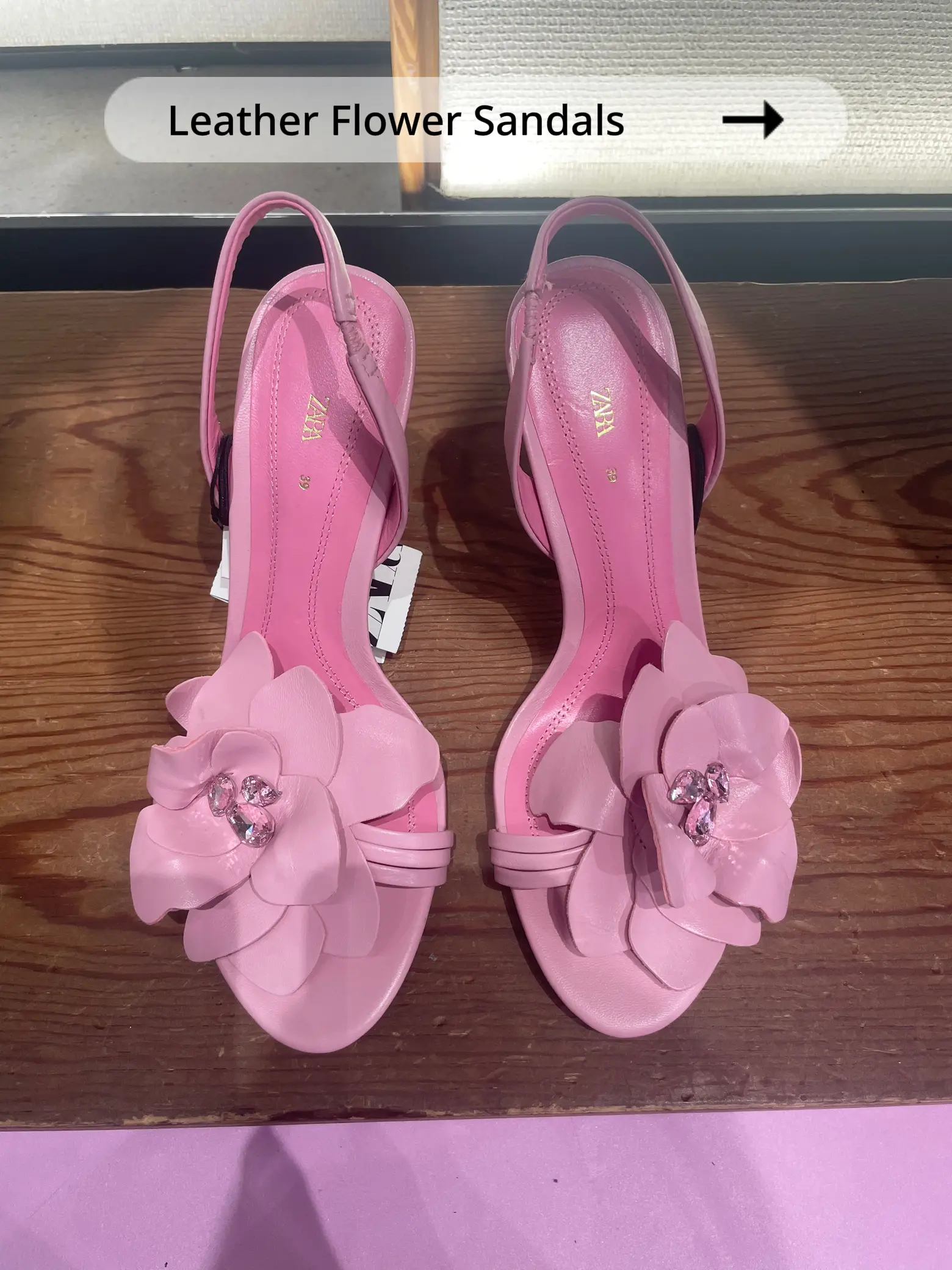 Zara best sale floral heels