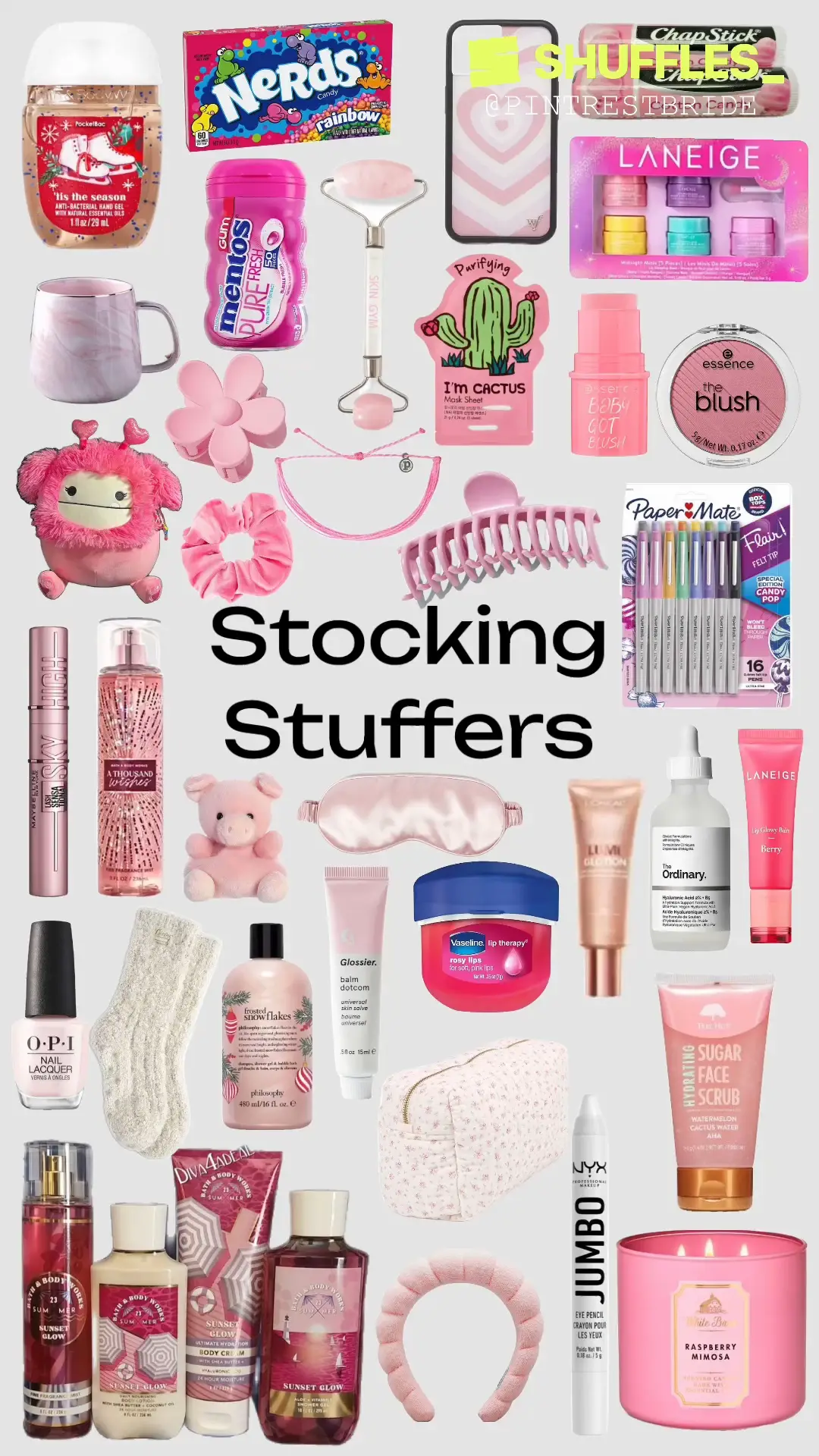 Unique Stocking Stuffer Ideas - Doused in Pink