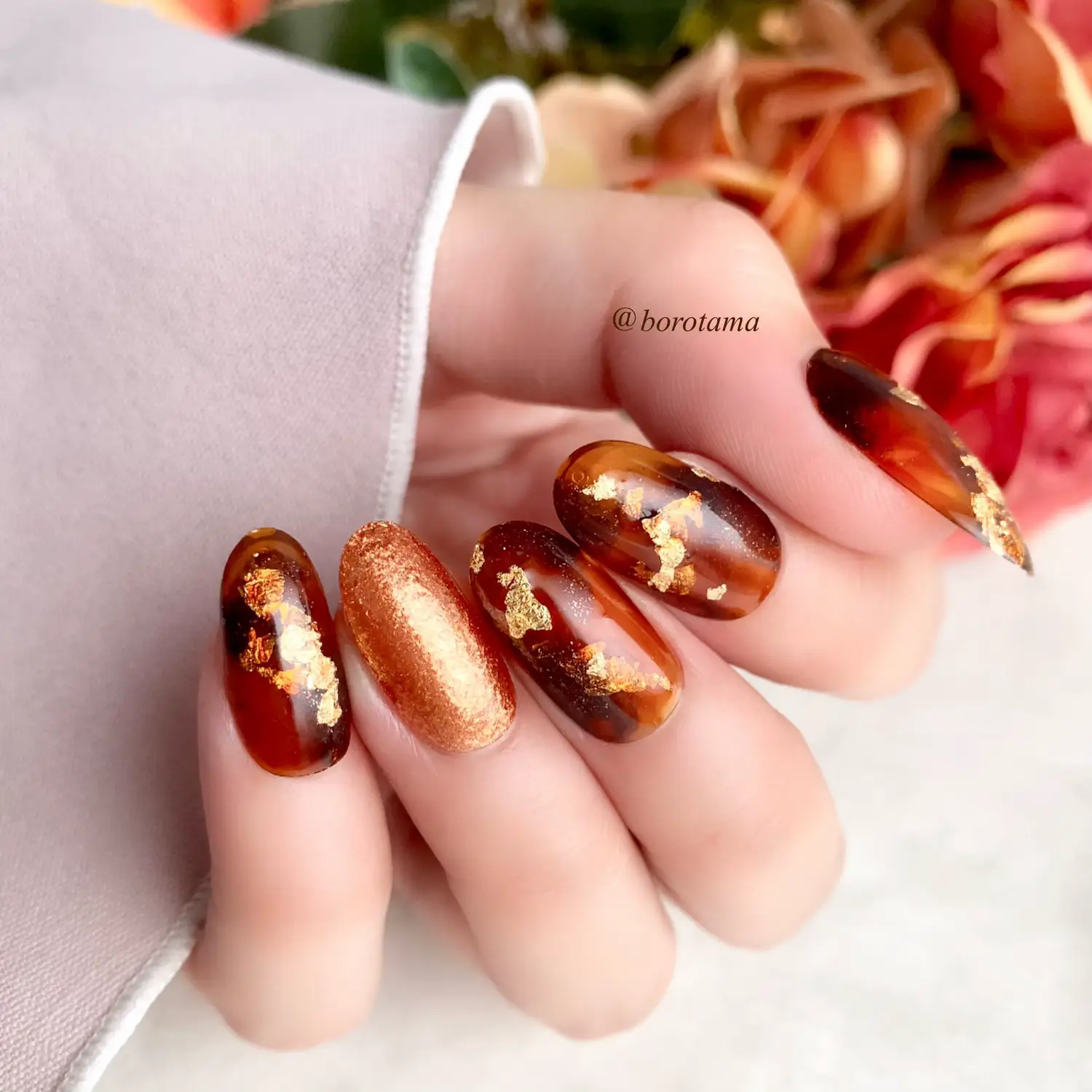 🍁Easy! With Beckou Nail ✨ How to in 2 colors🍁 | Gallery