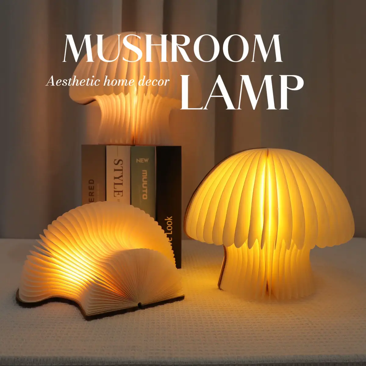 Mushroom Candle | Aesthetic Home Decor