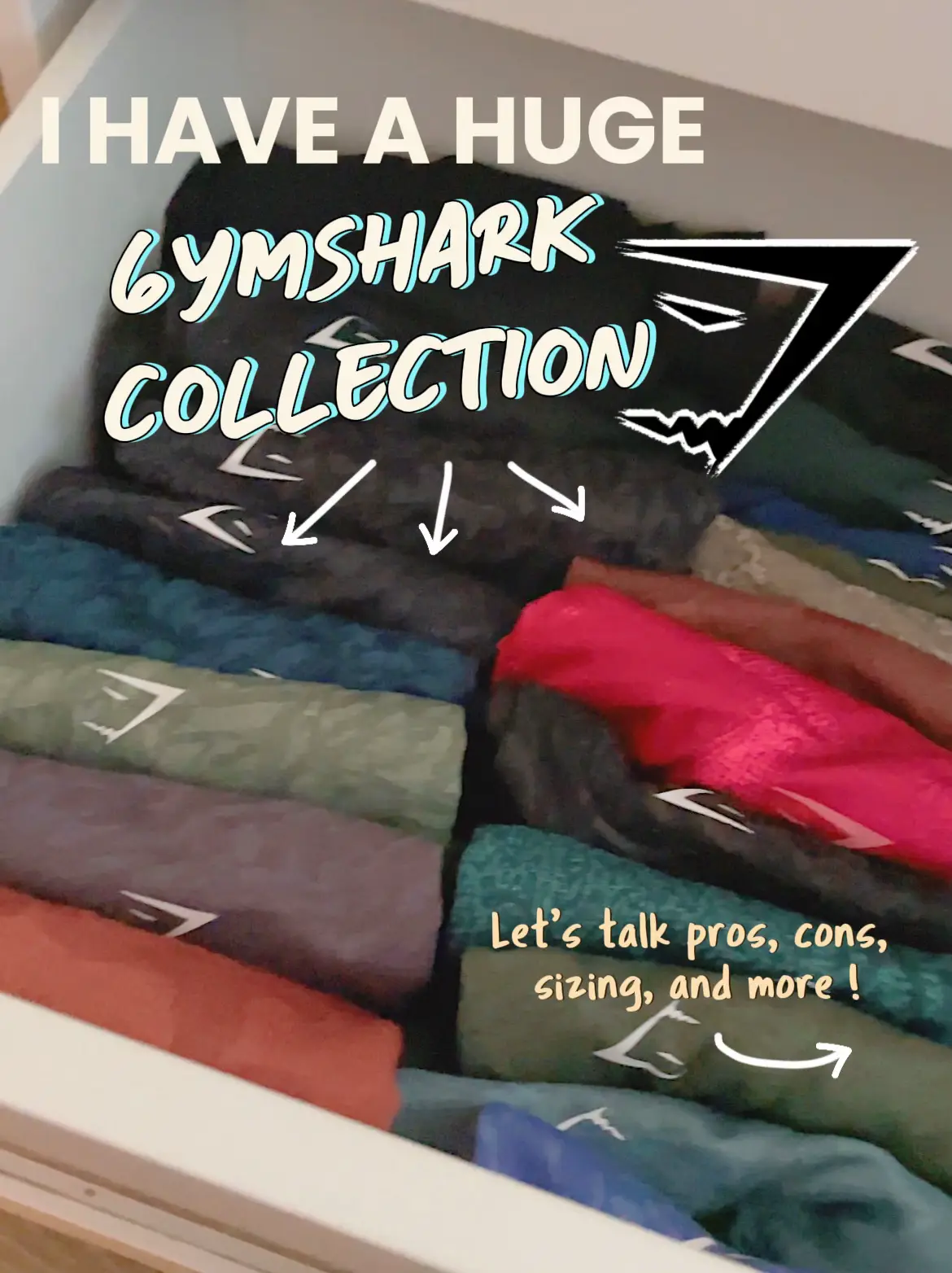 NEW GYMSHARK STUDIO & PAUSE TRY ON HAUL REVIEW + GYMSHARK GIVEAWAY